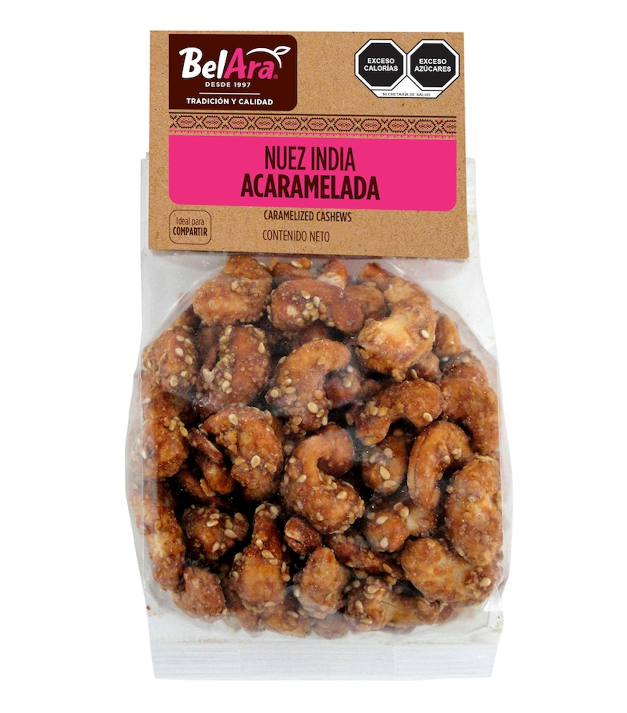 Nuez de la India Garapiñada, 250 gr