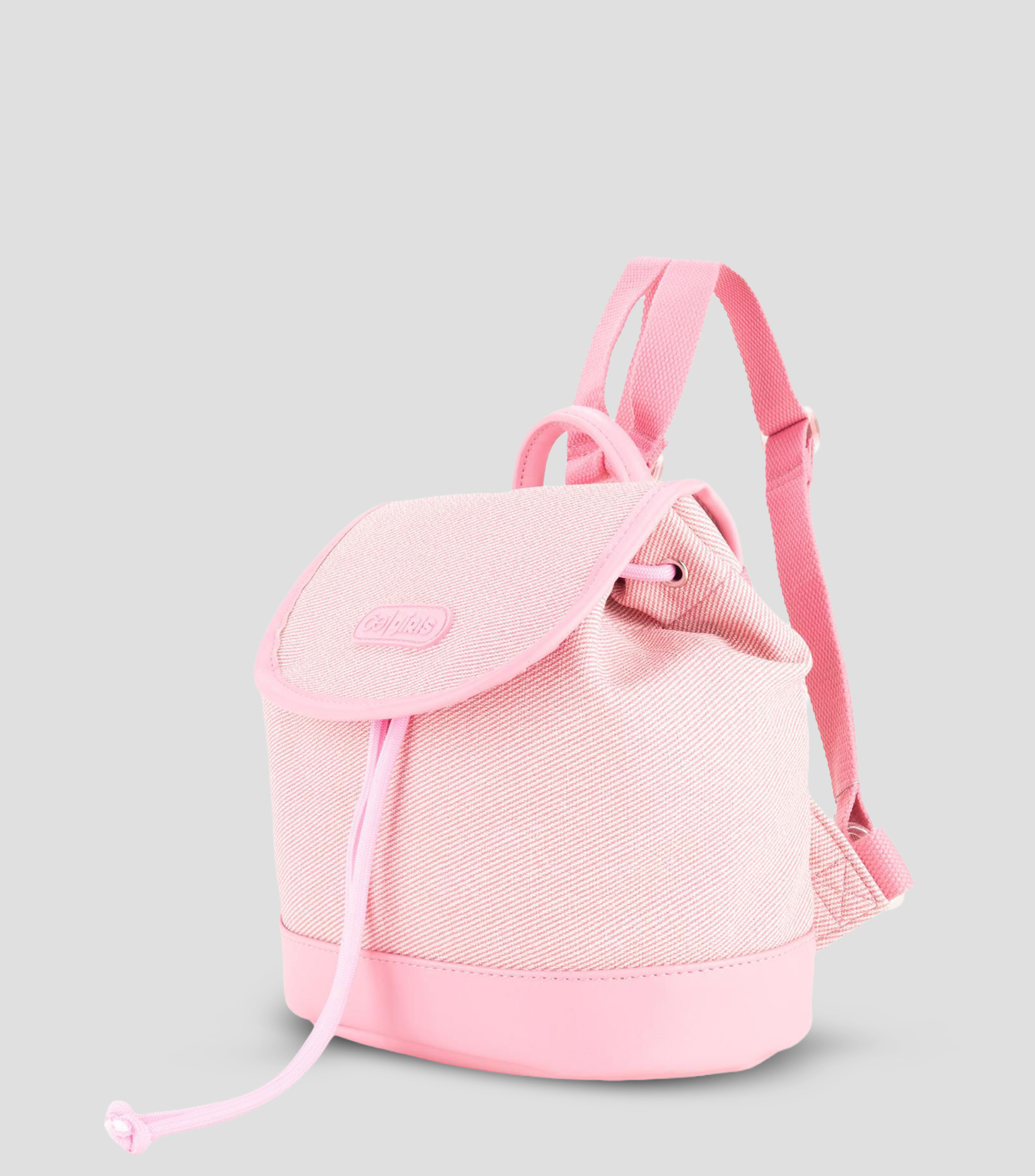 Bolsa Backpack rosa lisa Niña