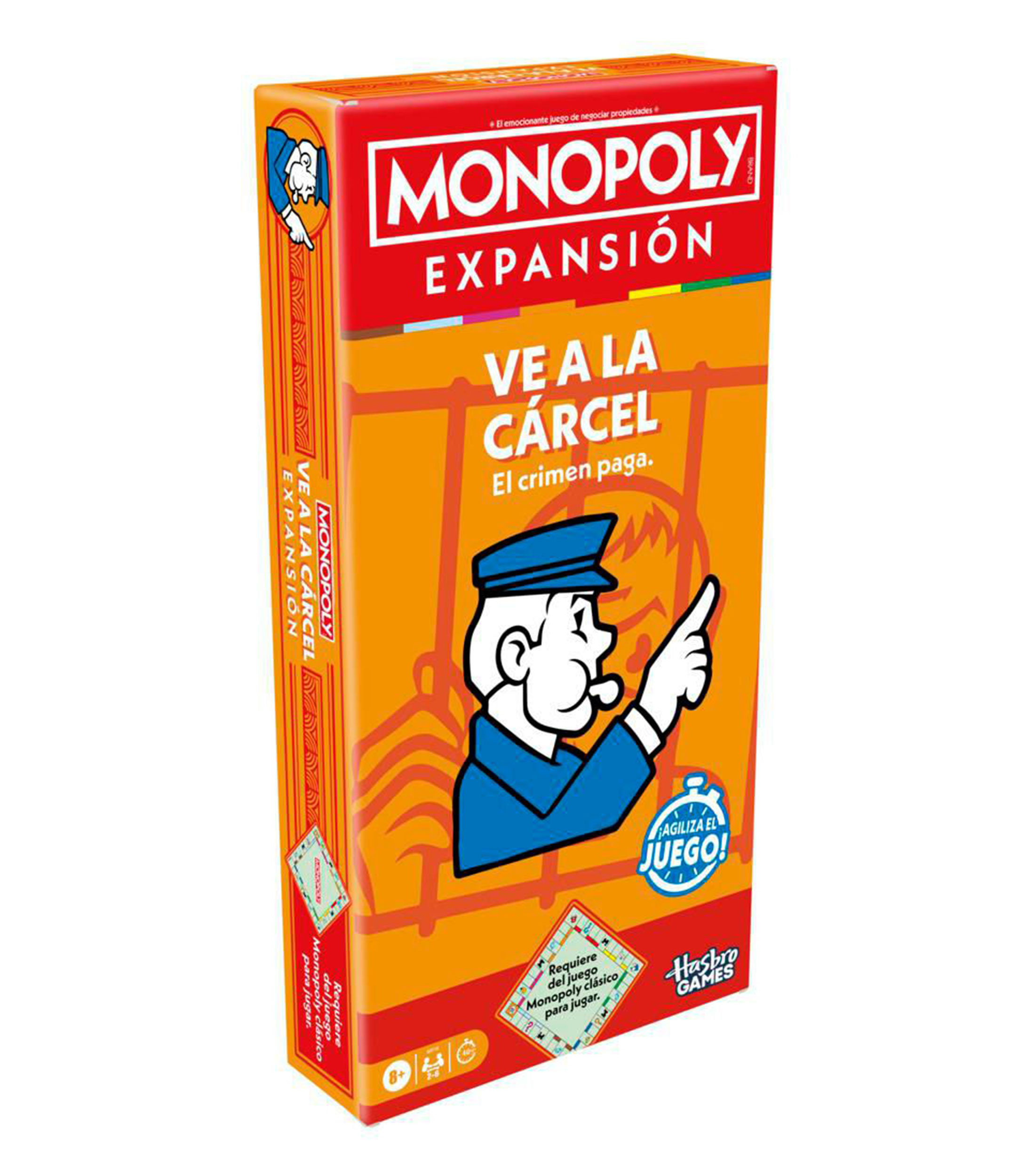 Juego de Mesa Monopoly Expansión: Ve a la cárcel