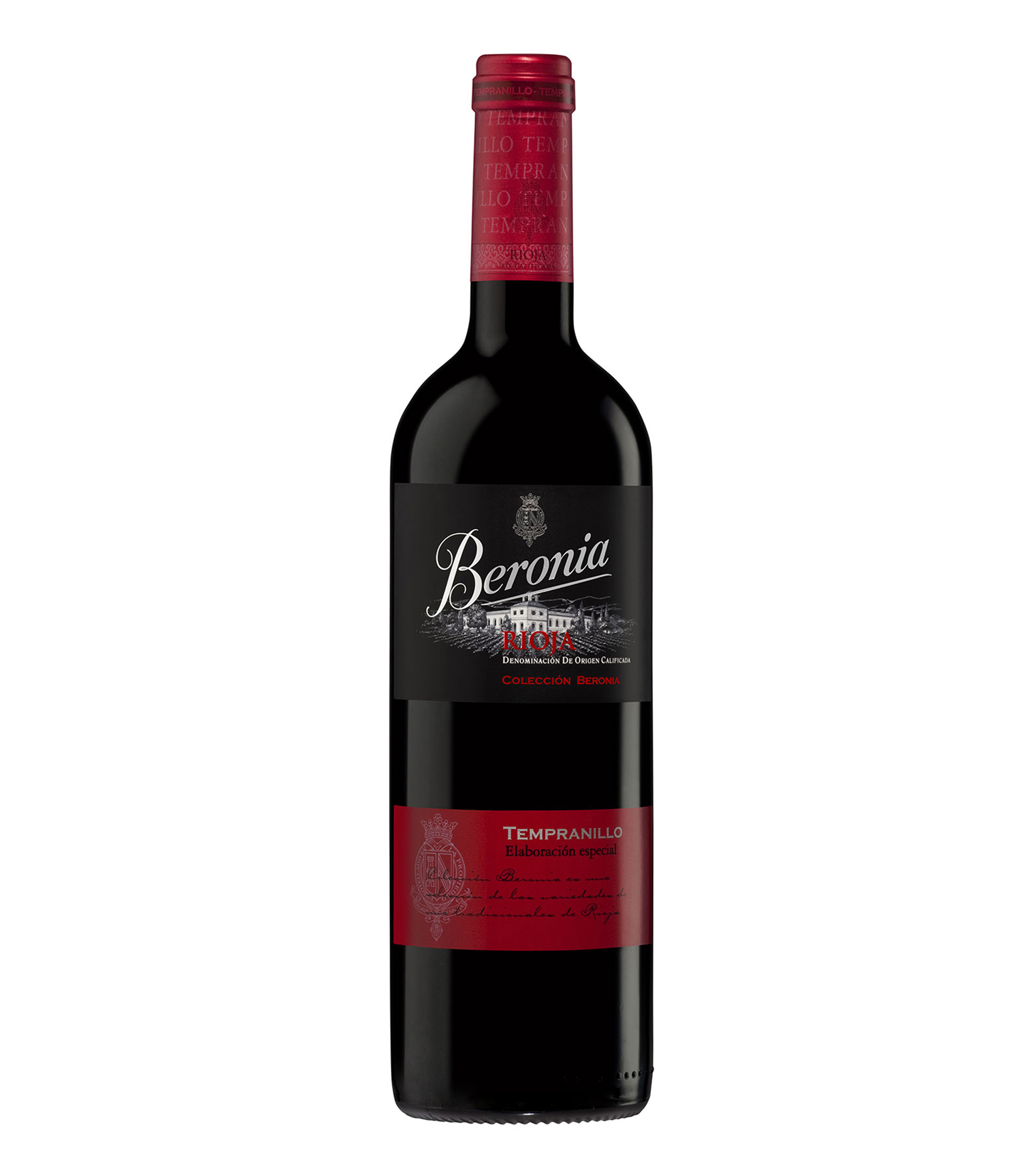 Vino Tinto Tempranillo, 750 ml