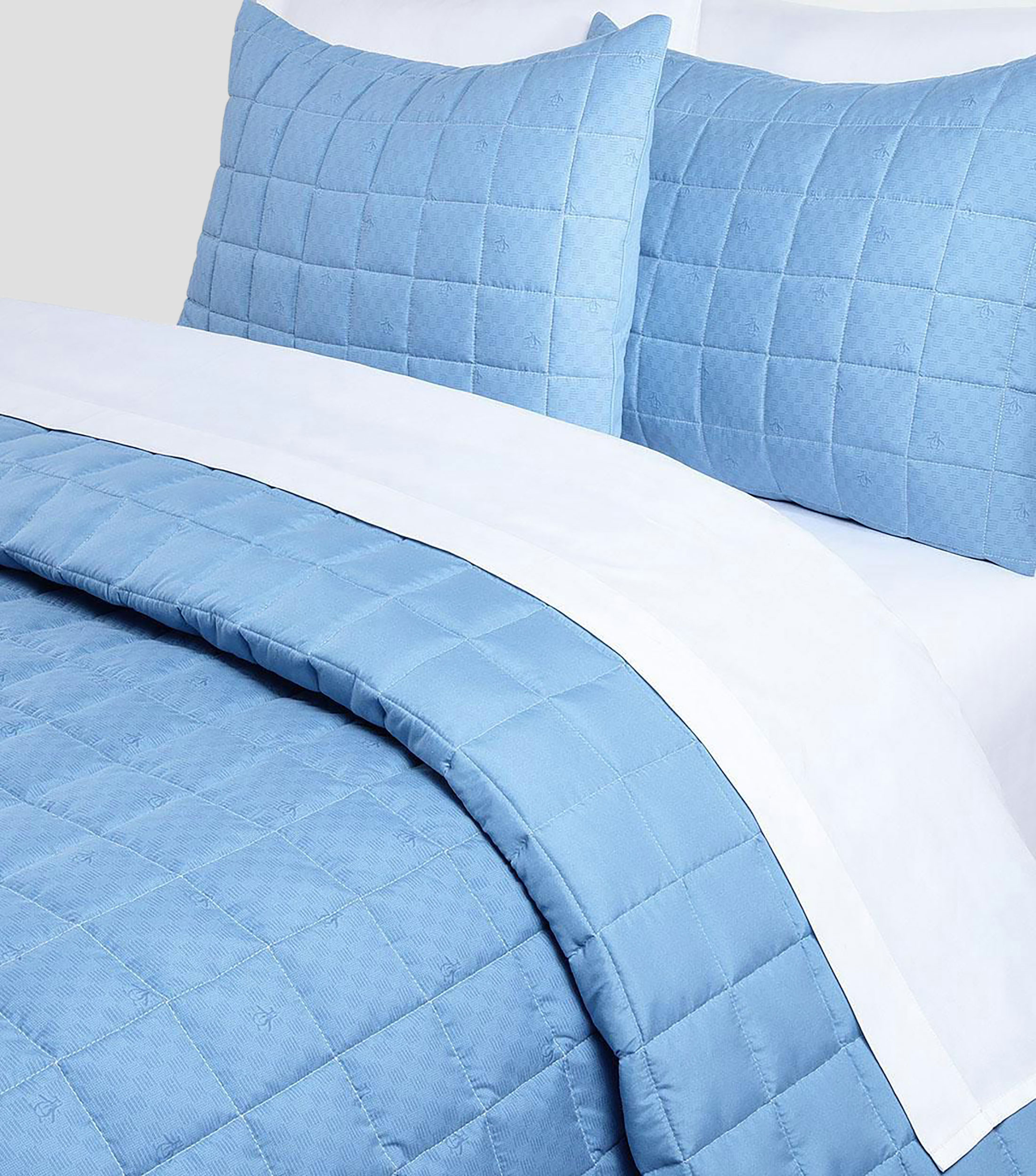Juego de Colcha Matrimonial/Queen Size Marshal Chambray