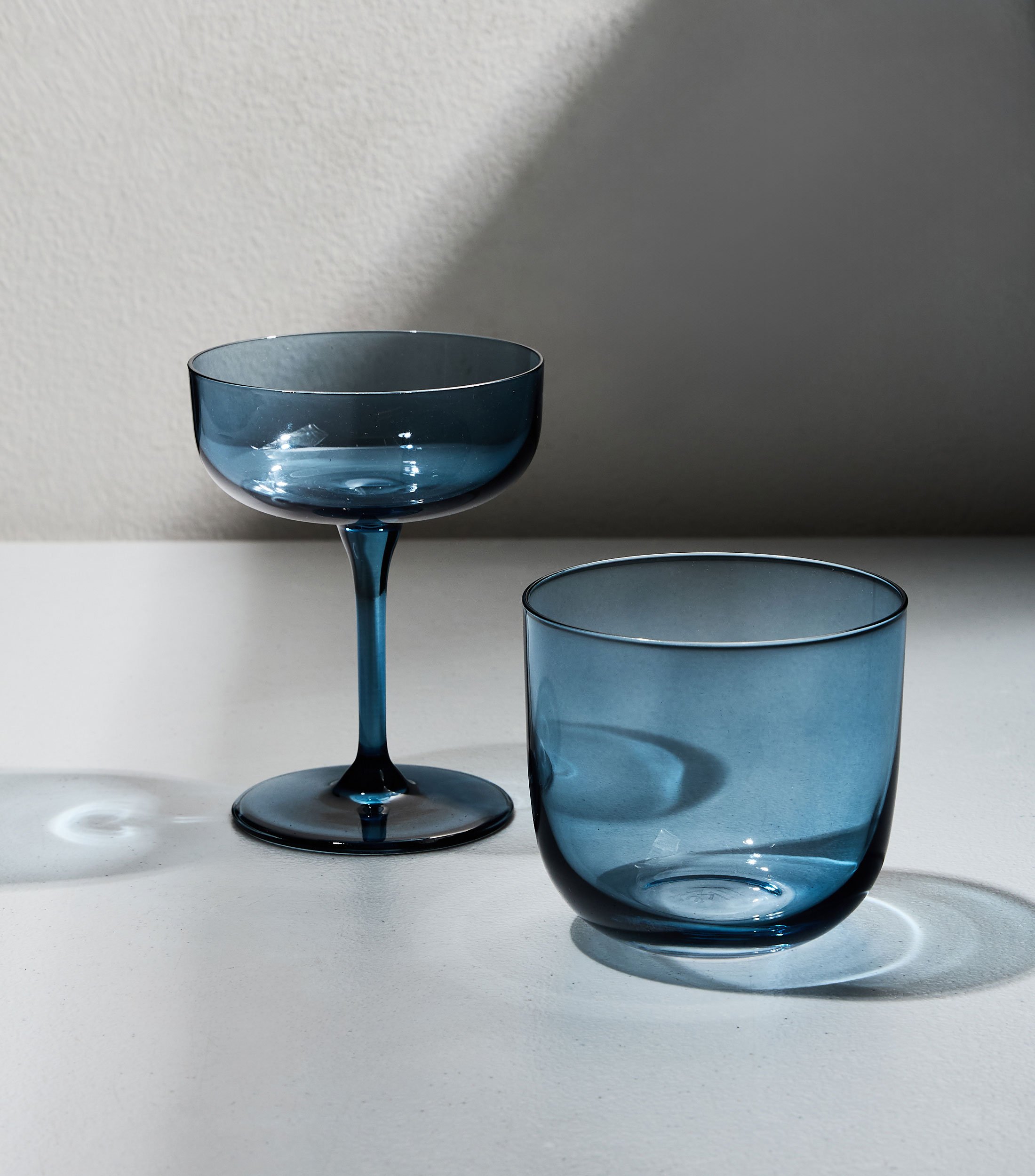 Set de 2 vasos para agua Like, azul