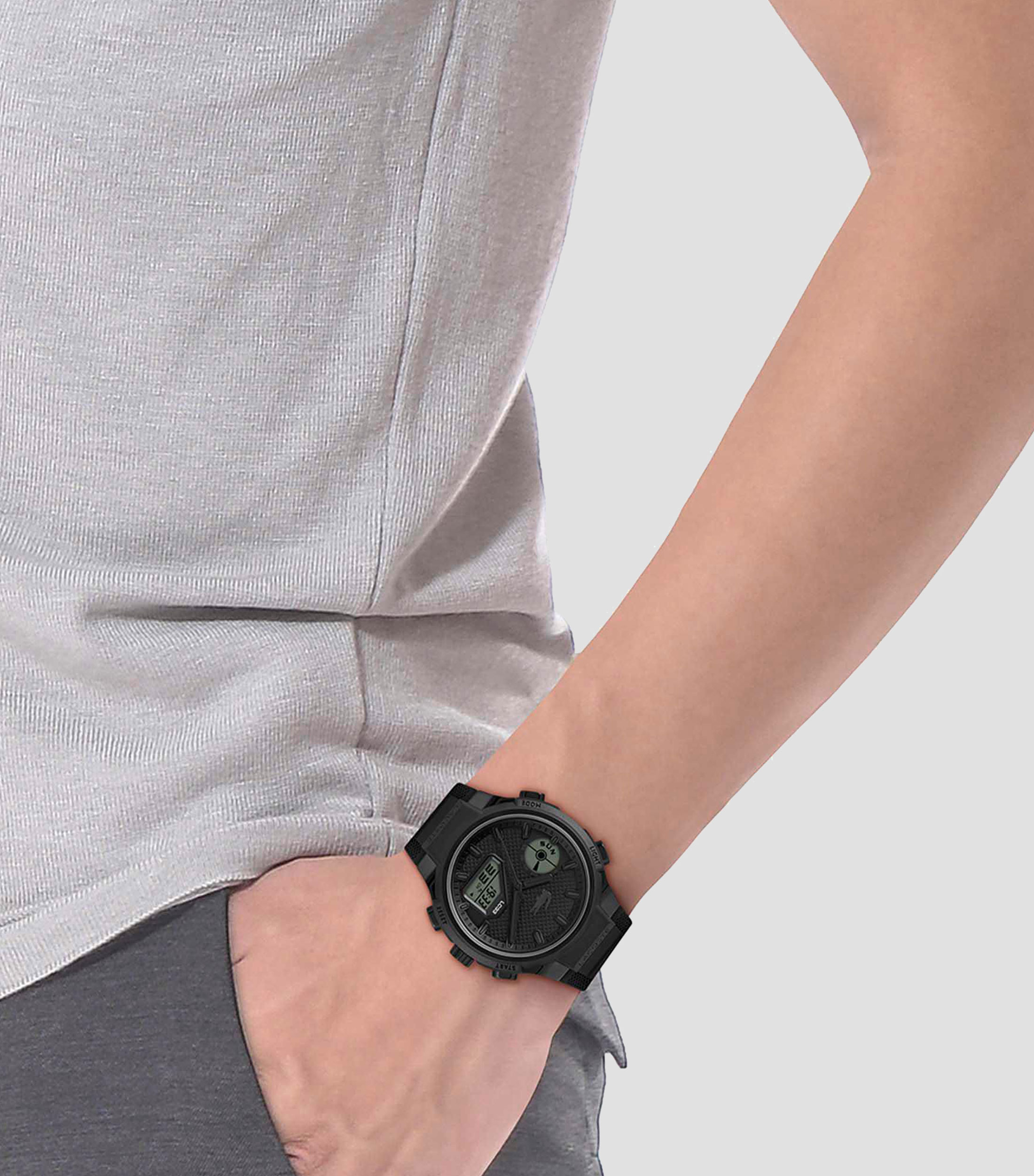 Reloj para Hombre LC33 Deportivo Negro
