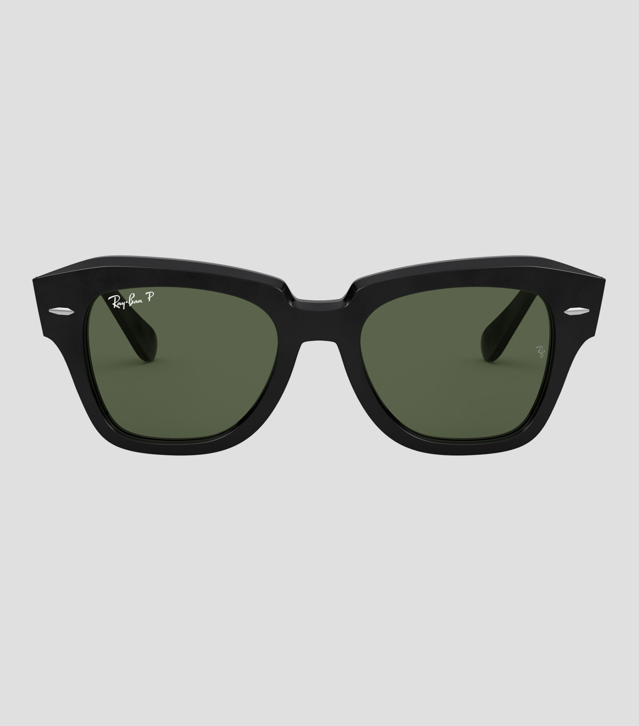 Lentes de sol cuadrados Statestreet negros Unisex
