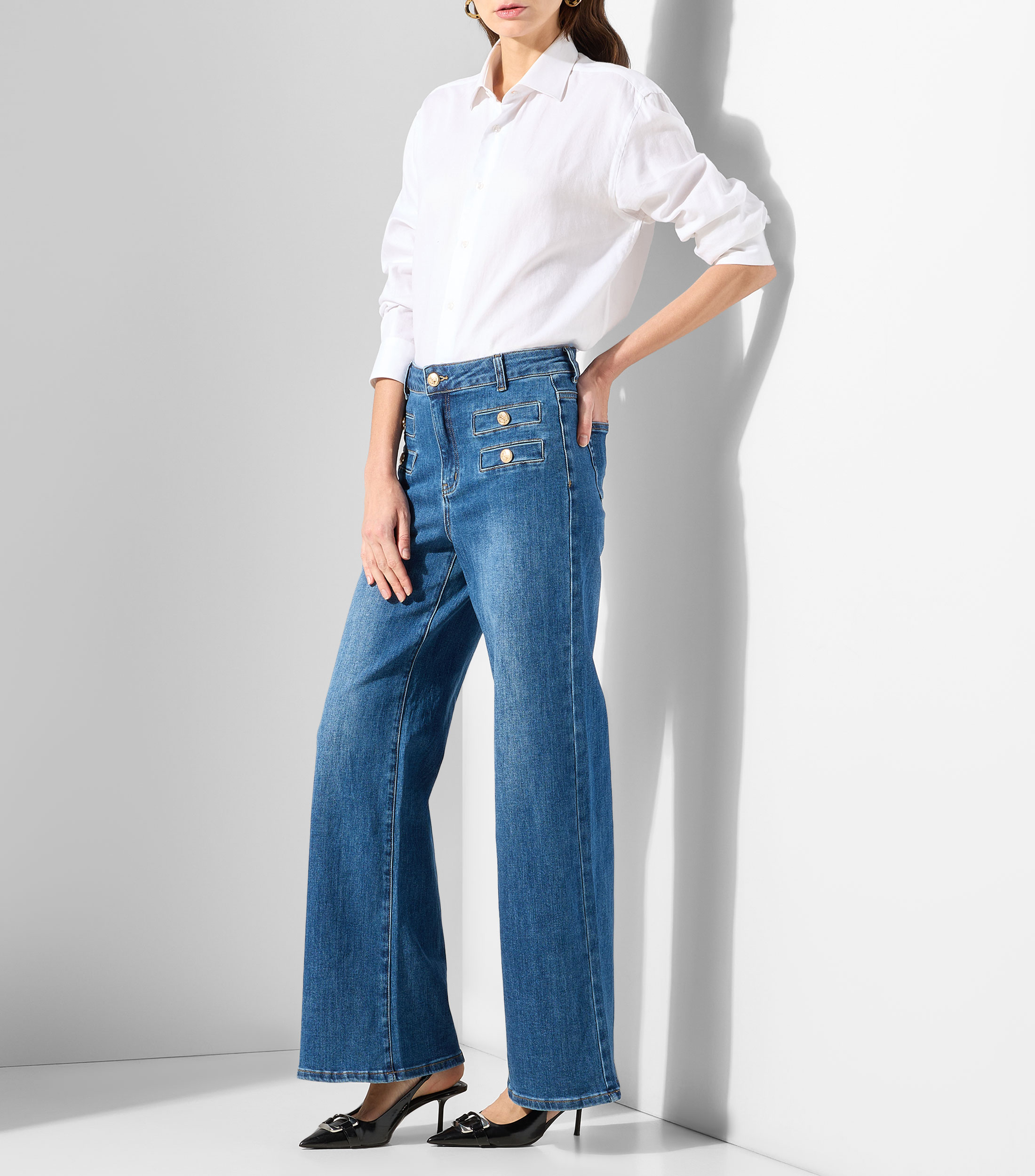 Jeans recto Mujer