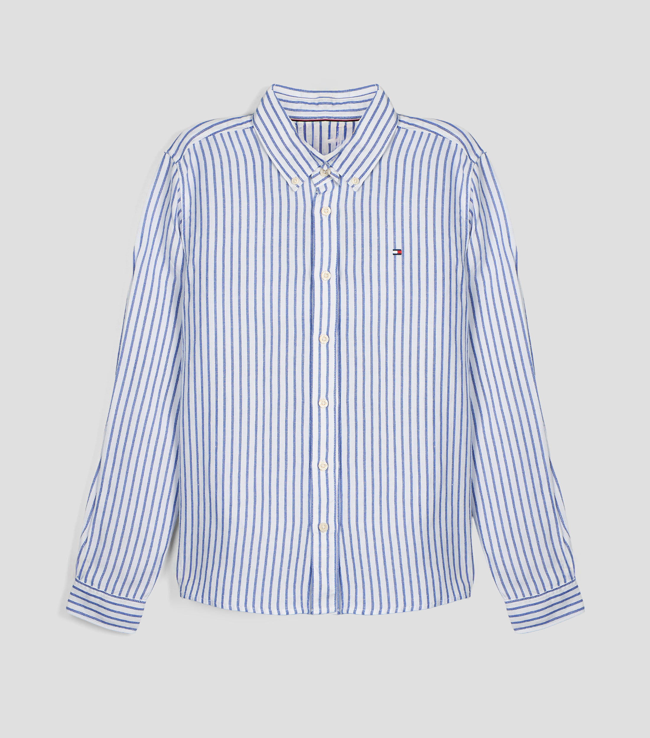 Camisa con rayas manga larga Niño