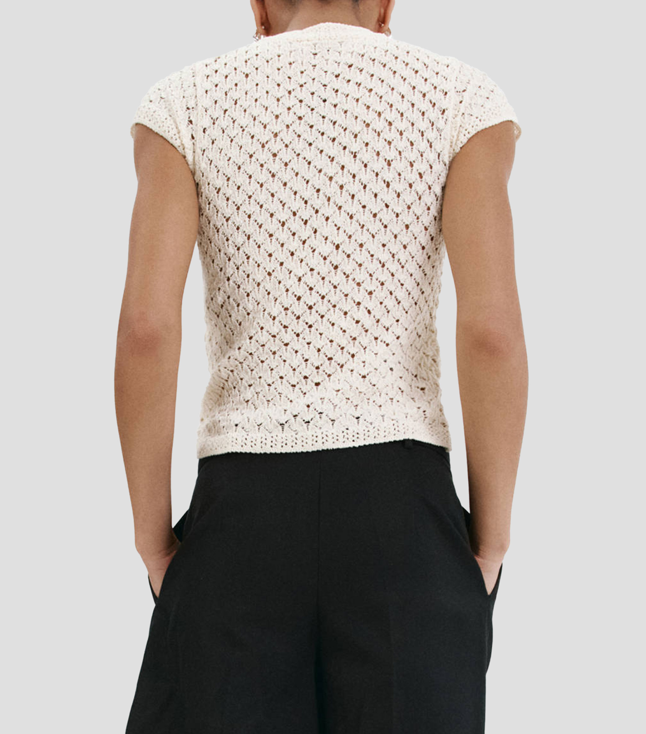 Suéter cuello alto Mujer
