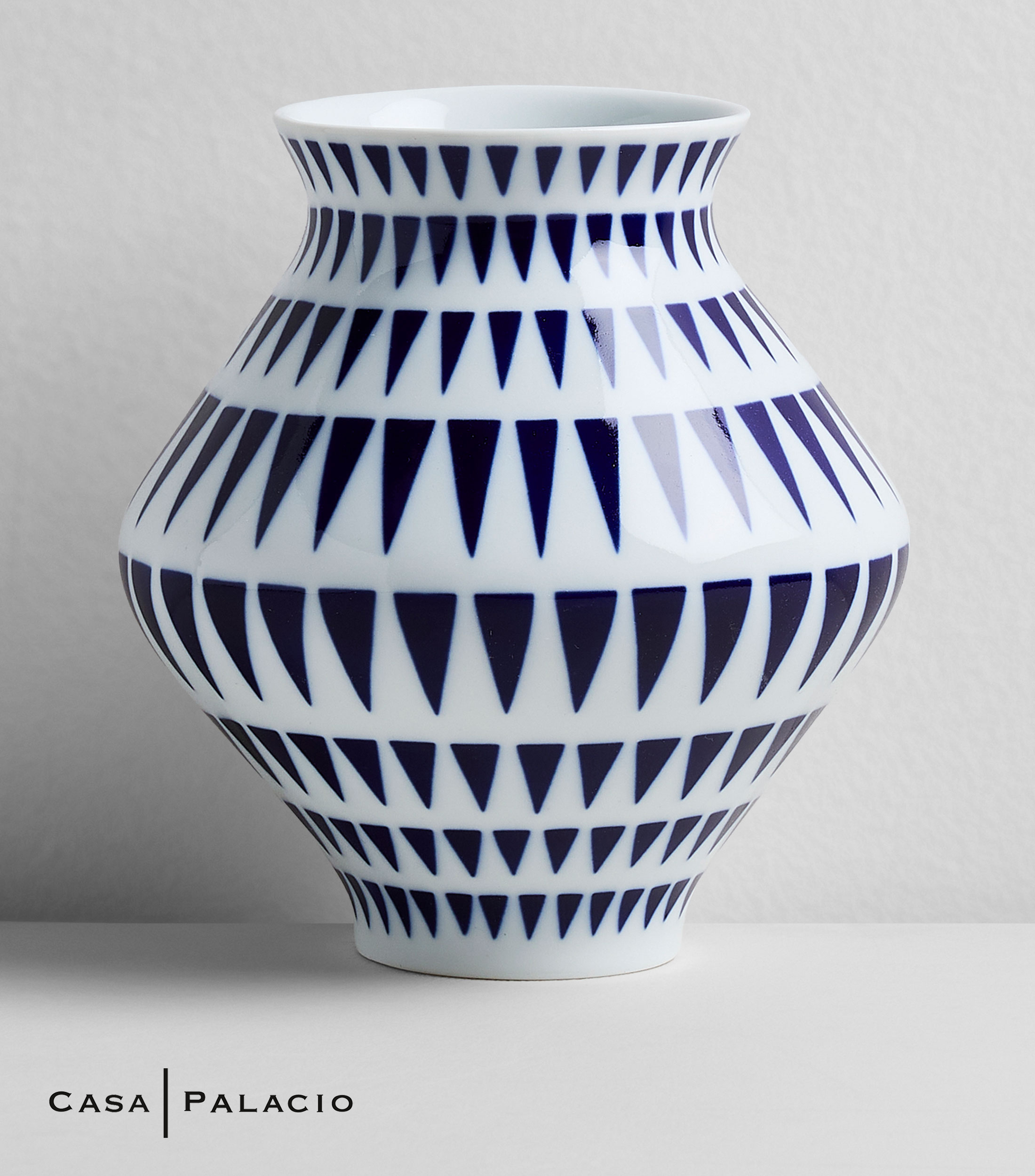 Sargadelos Jarrón Amboa Bonxica en Porcelana El Palacio de Hierro