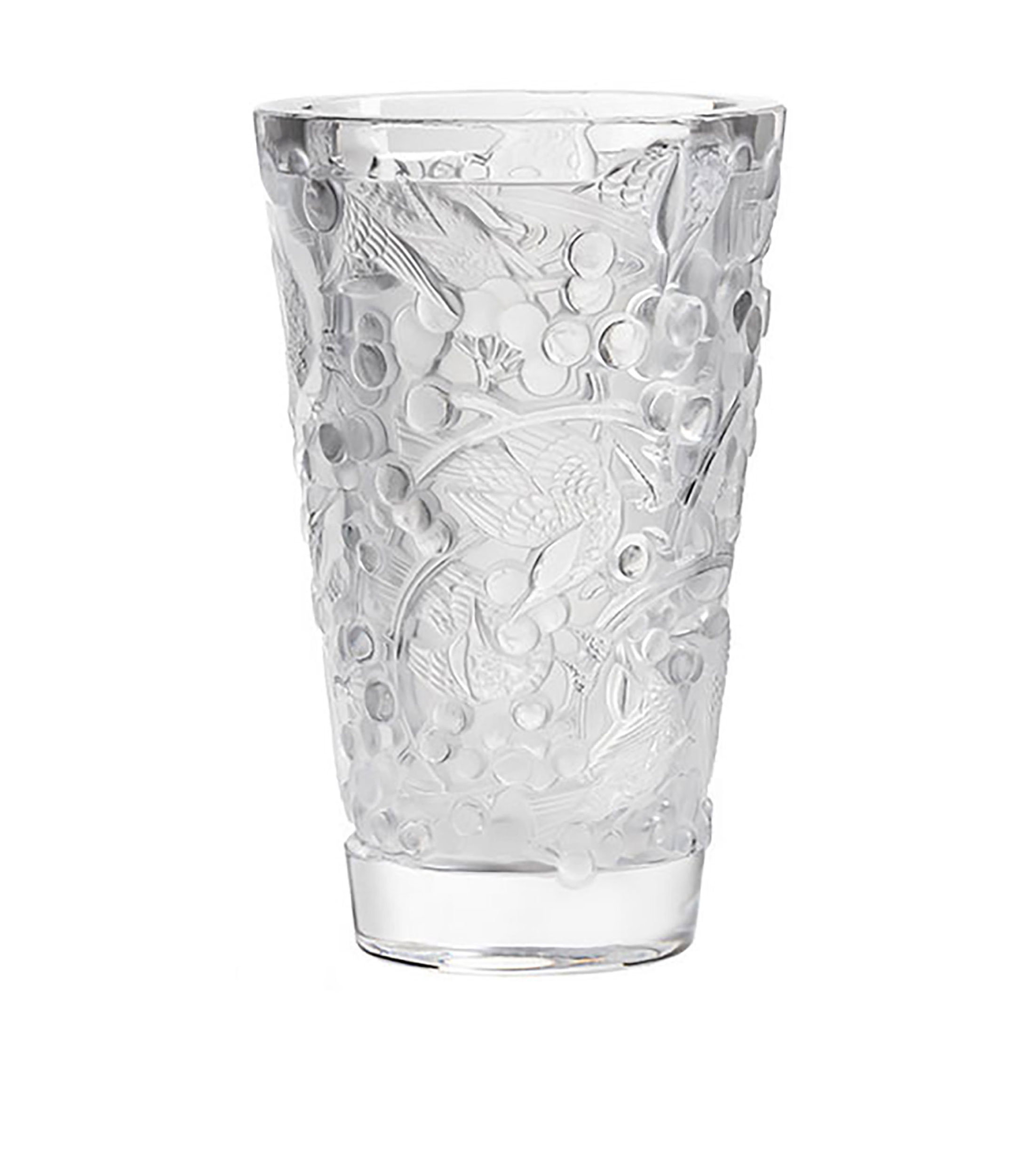 Jarrón Merles Raisins en cristal
