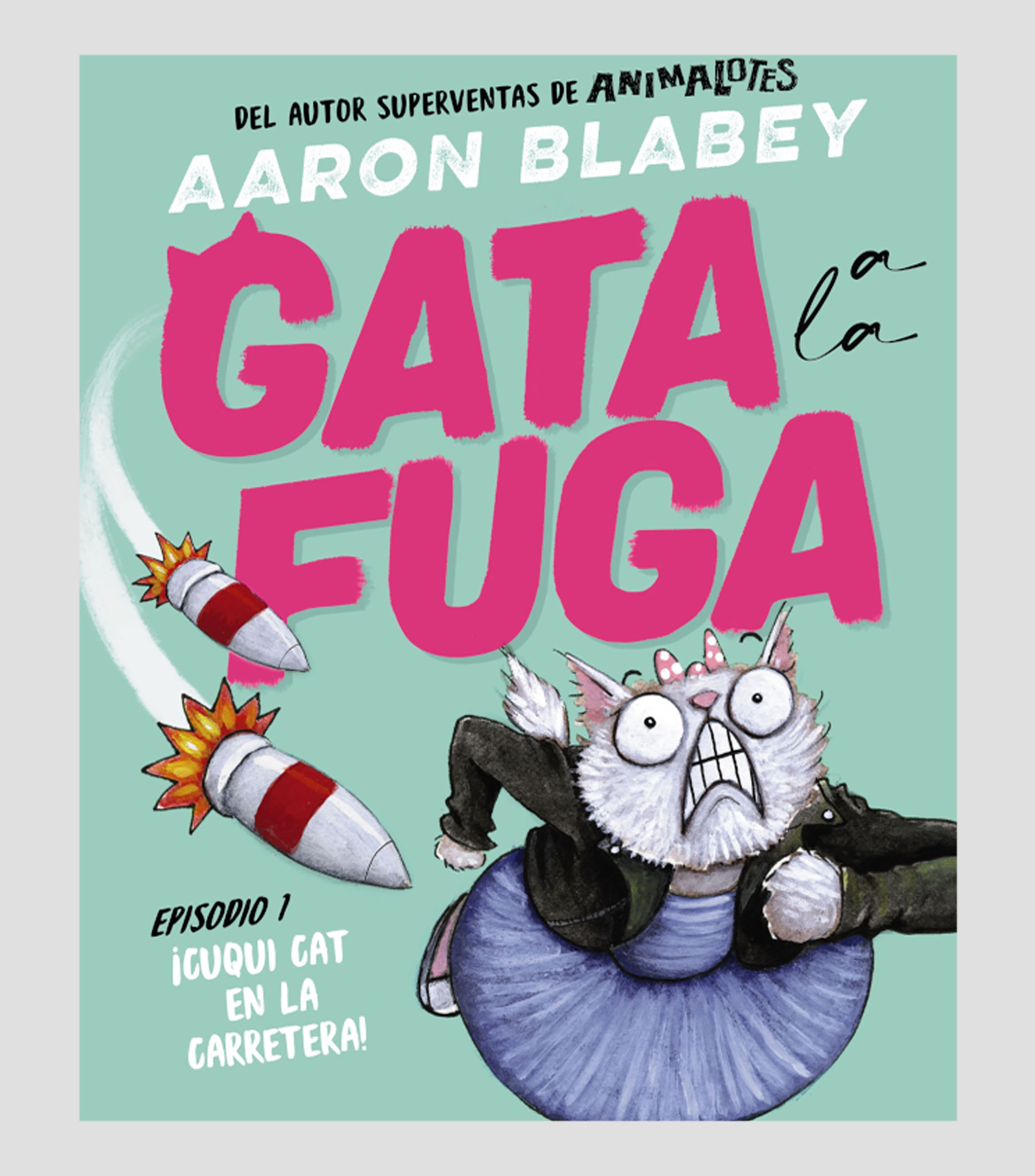 InfantilesGata a la fuga Cuqui Cat en la carretera, Aaron Blabey