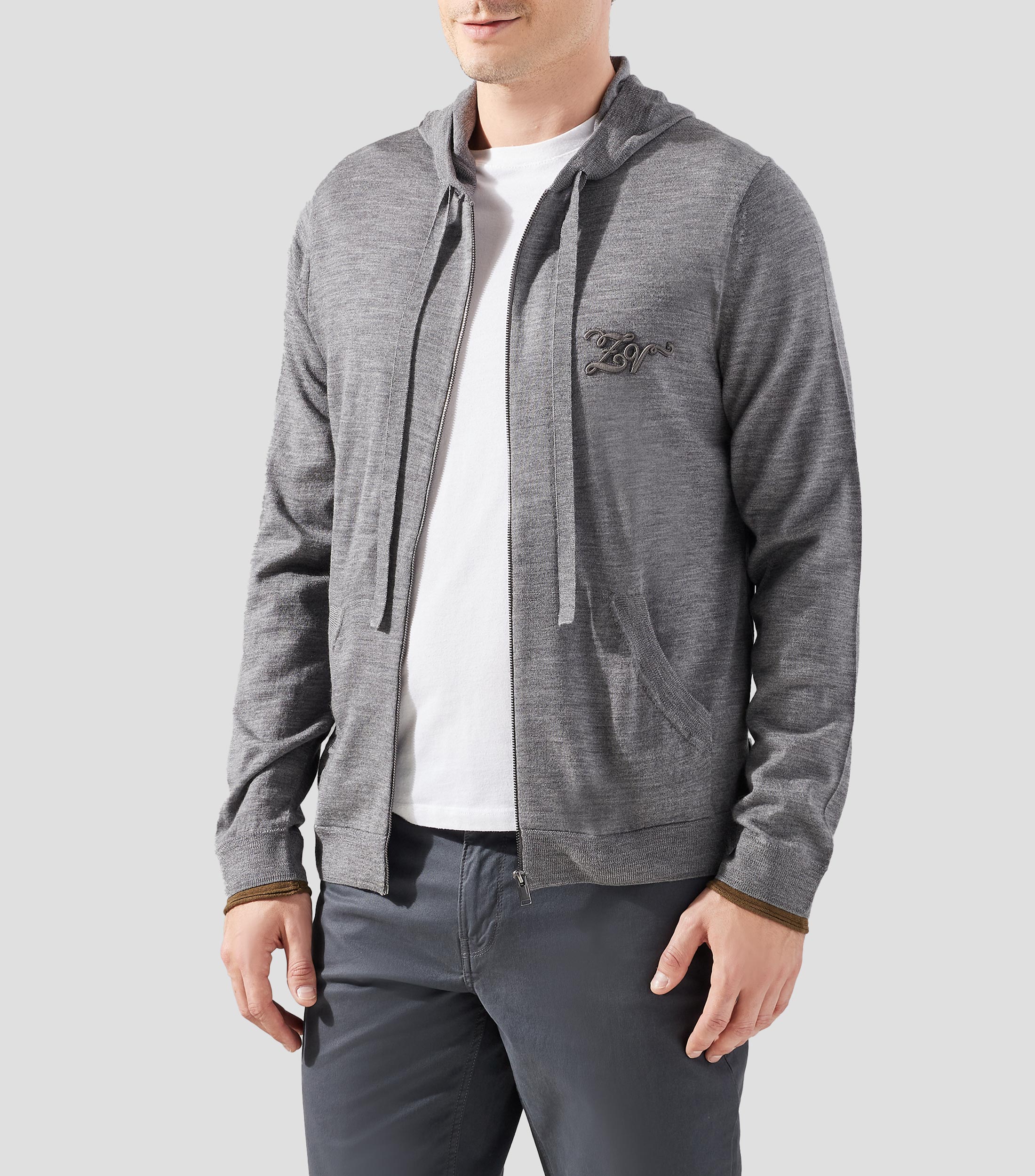 Suéter cuello redondo Hombre