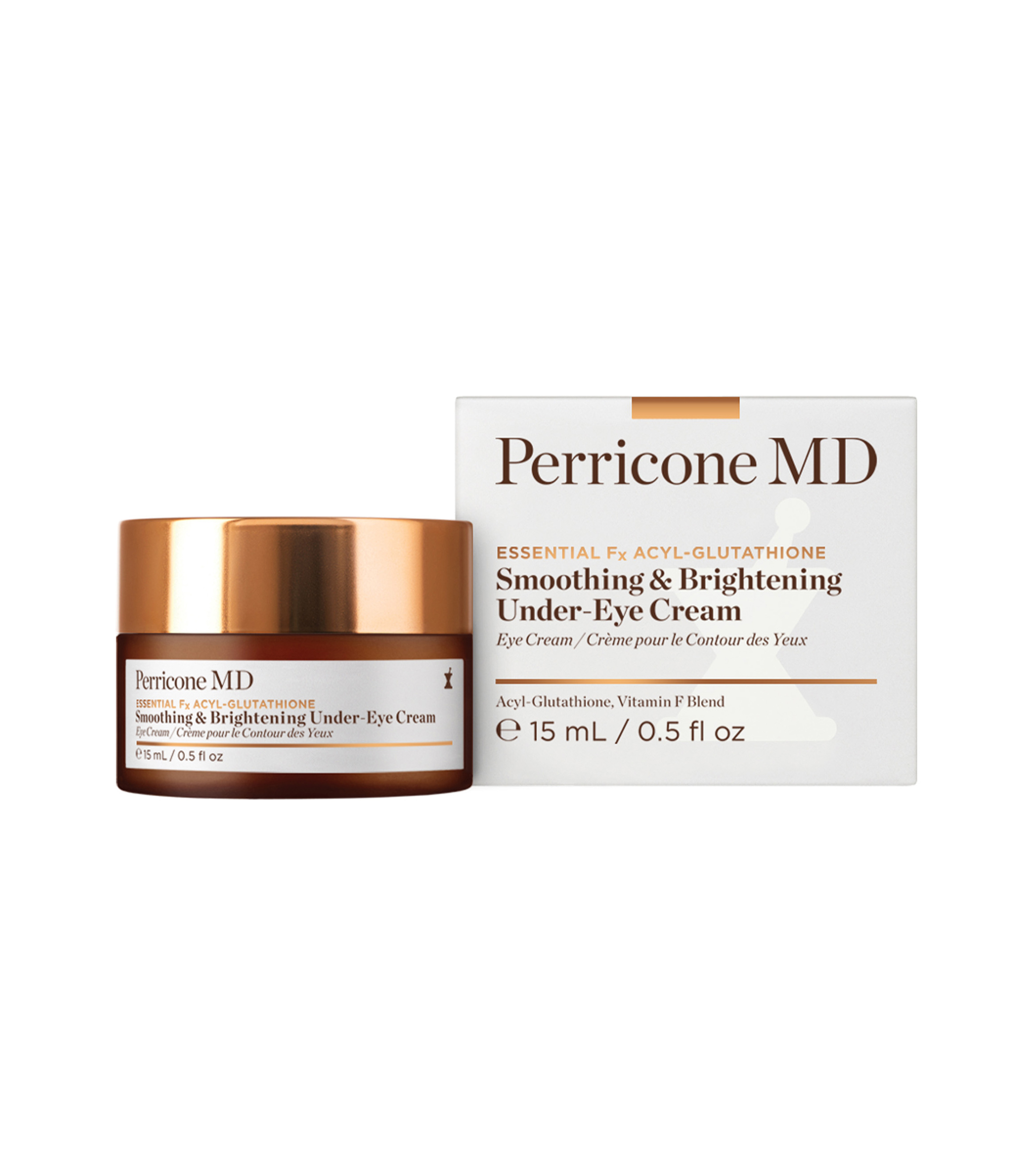 Crema para Ojos Essential Fx Acyl-Glutathione Smoothing & Brightening, 15 ml