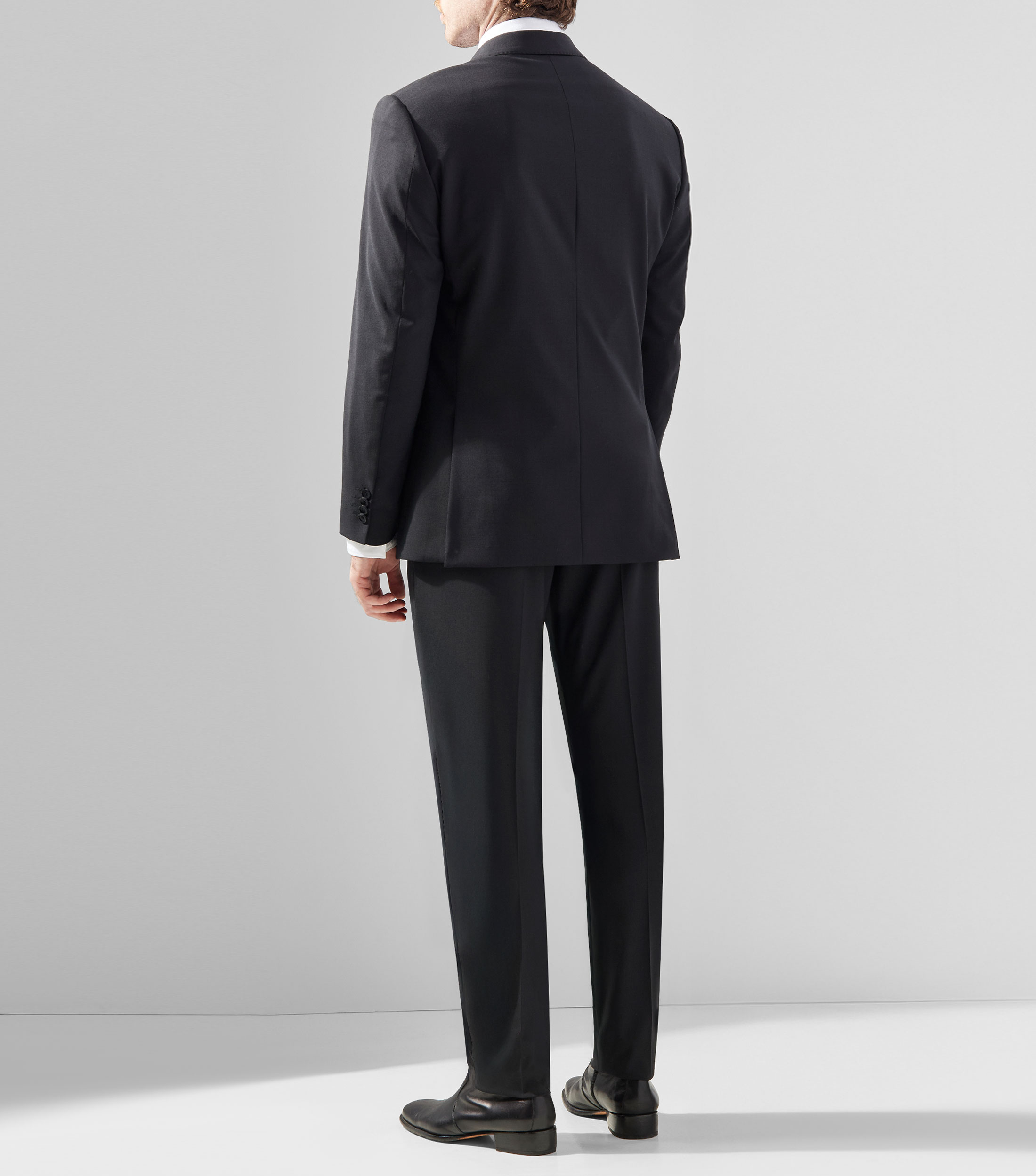 Traje de corte slim liso Hombre