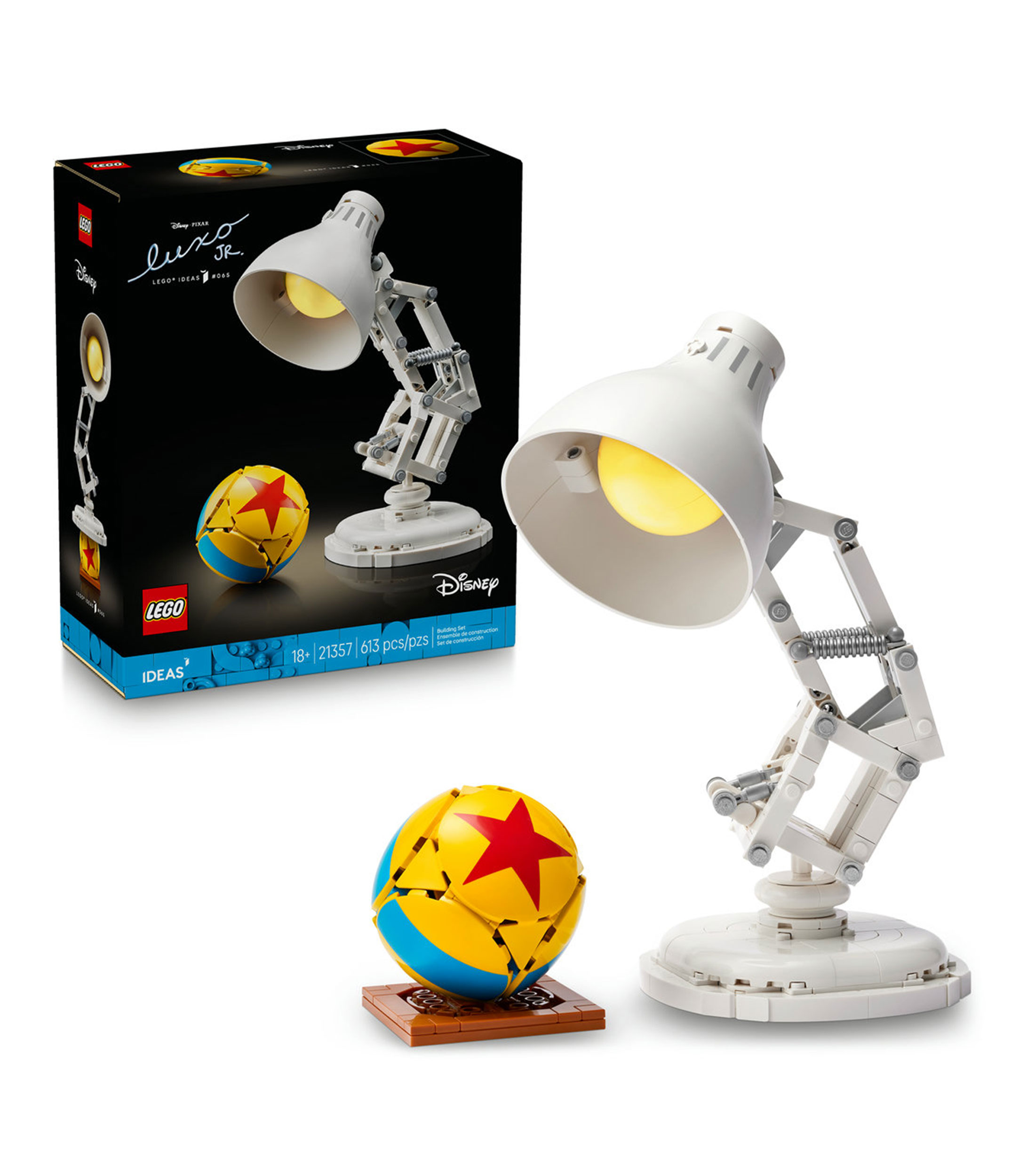 Lego Ideas Disney Pixar Luxo Jr. Modelo Construible 21357