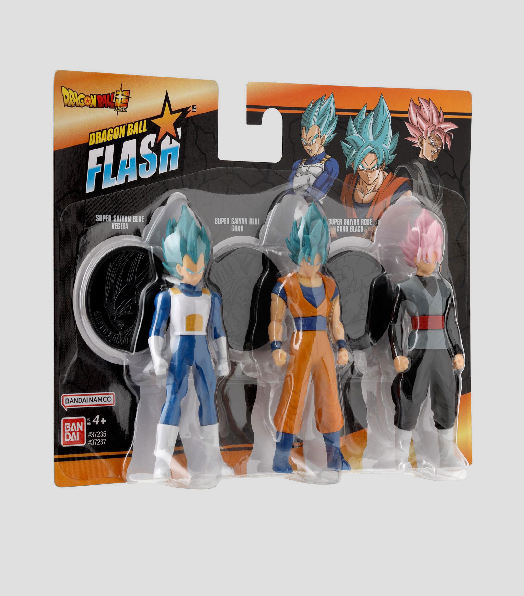 Set de 3 Figuras de acción Dragon Ball Flash