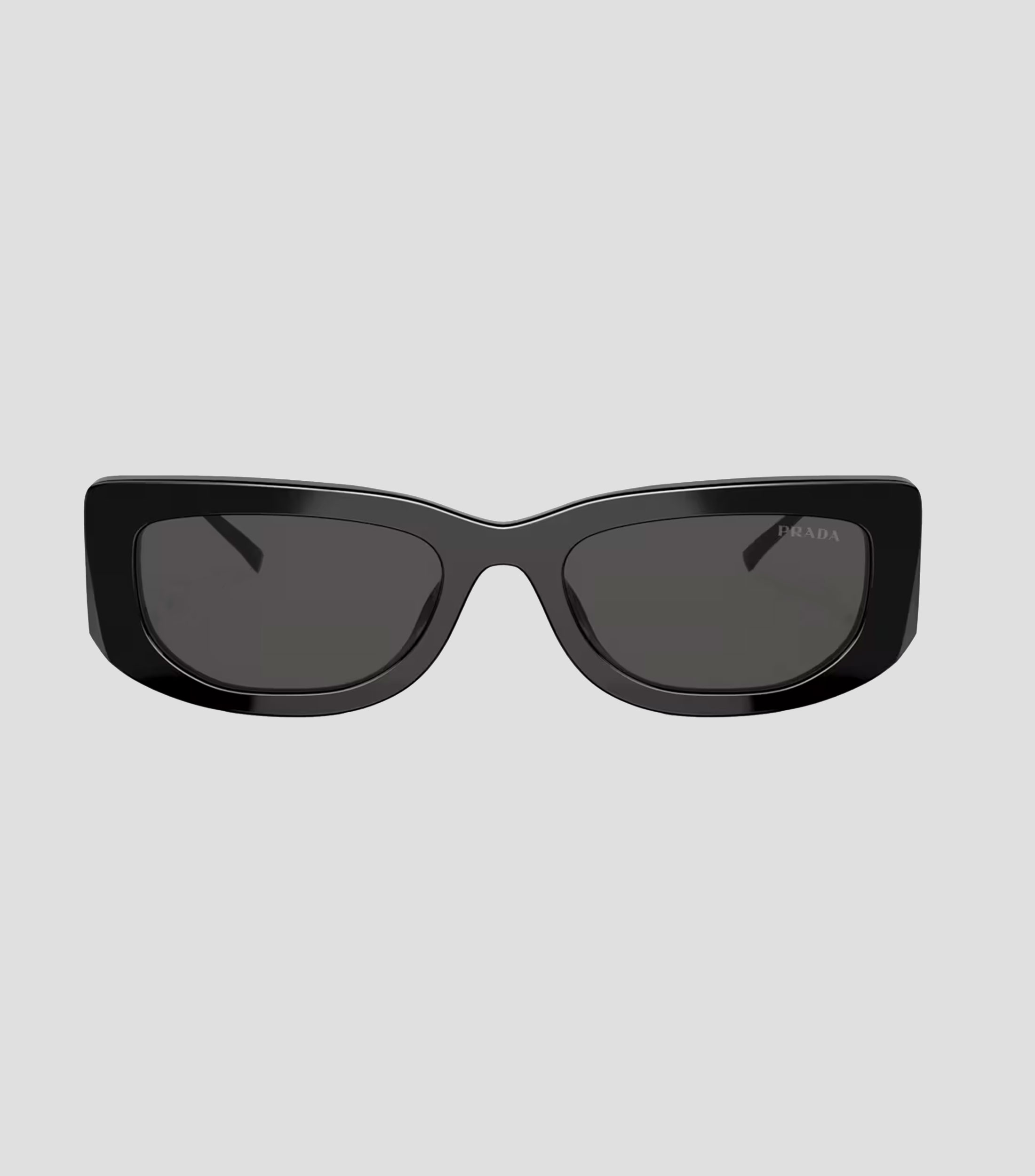 Lentes de sol rectangulares negros Unisex