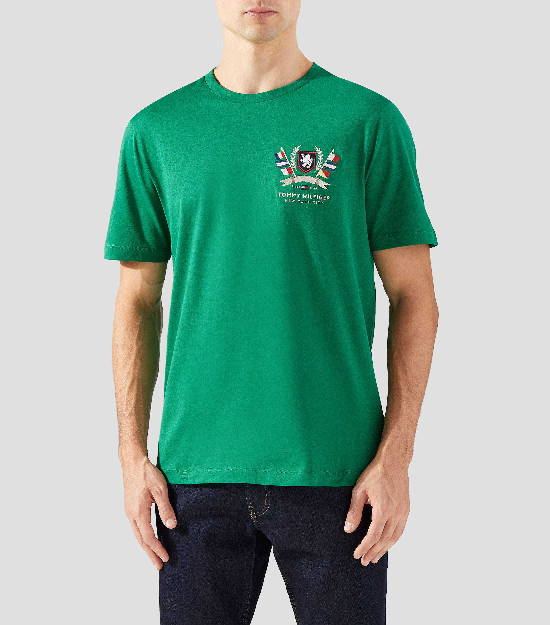 Playera cuello redondo manga corta Hombre
