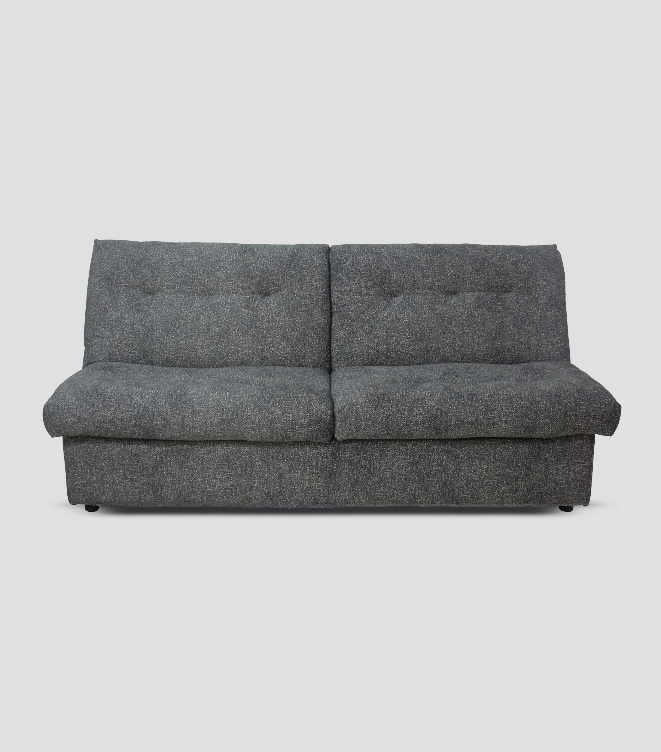 Sofá cama en tela Unik negro