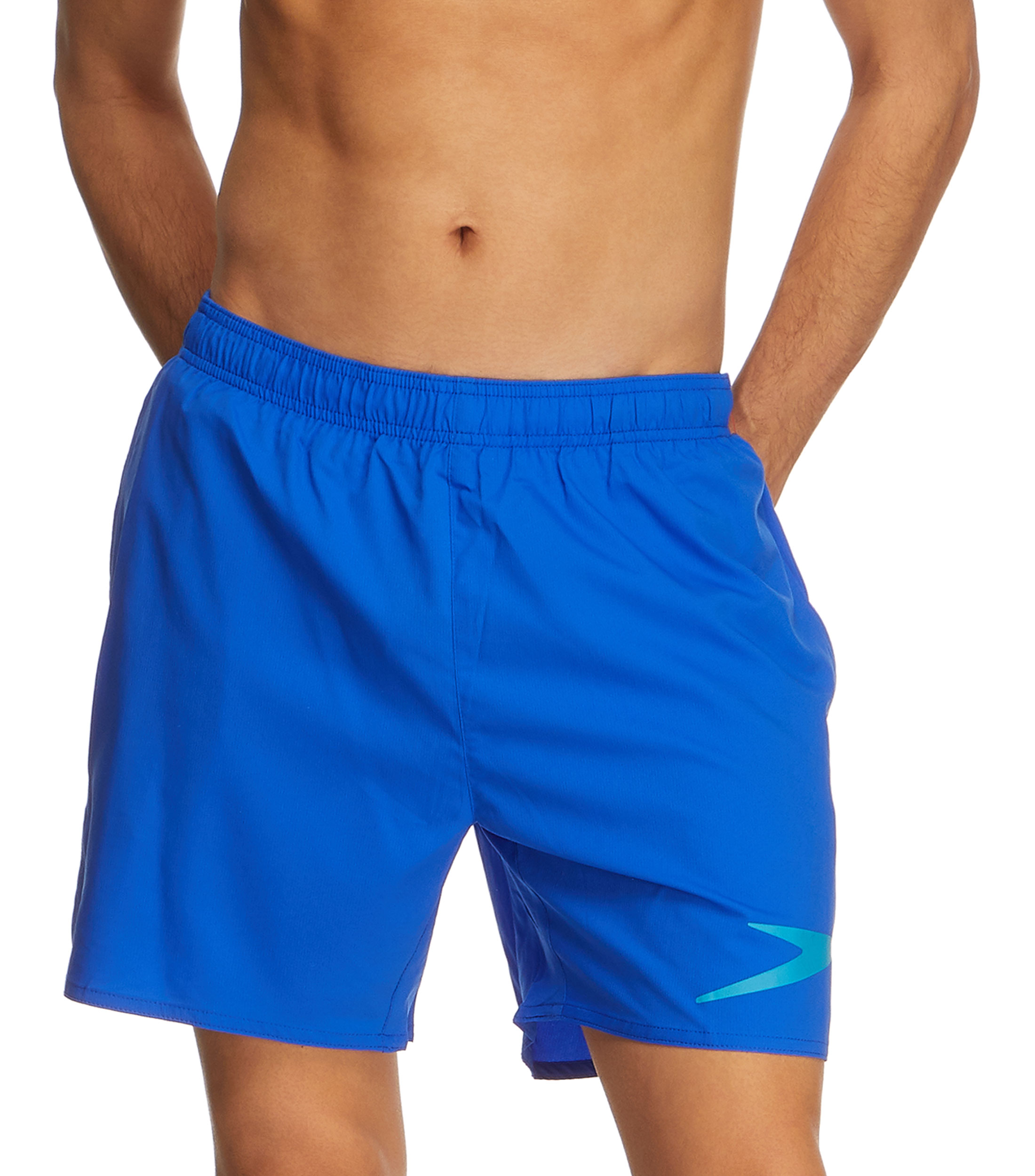 Speedo Traje De Baño Corto Redondo Solid Bañador Para Hombre