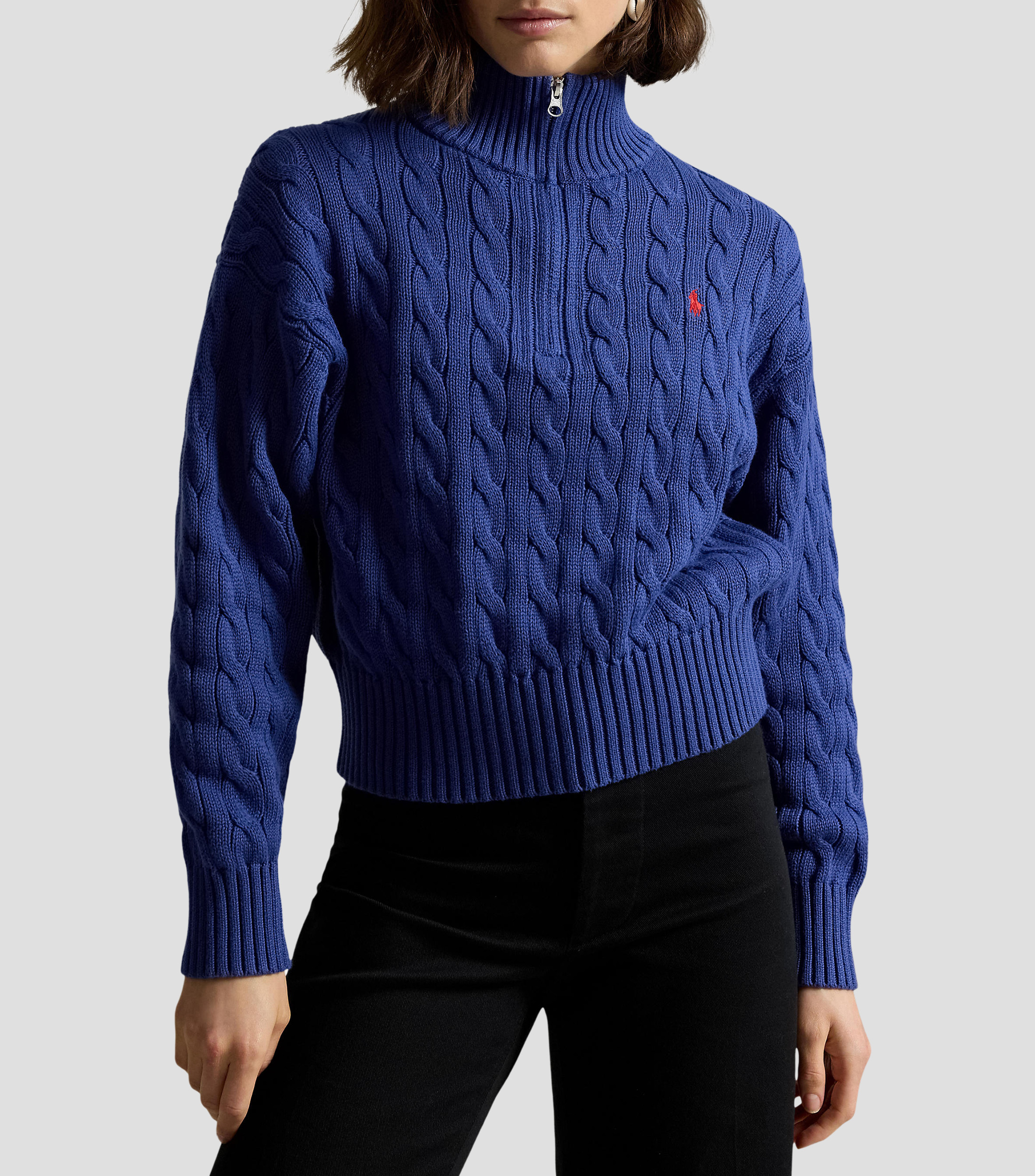 Suéter cuello alto Mujer