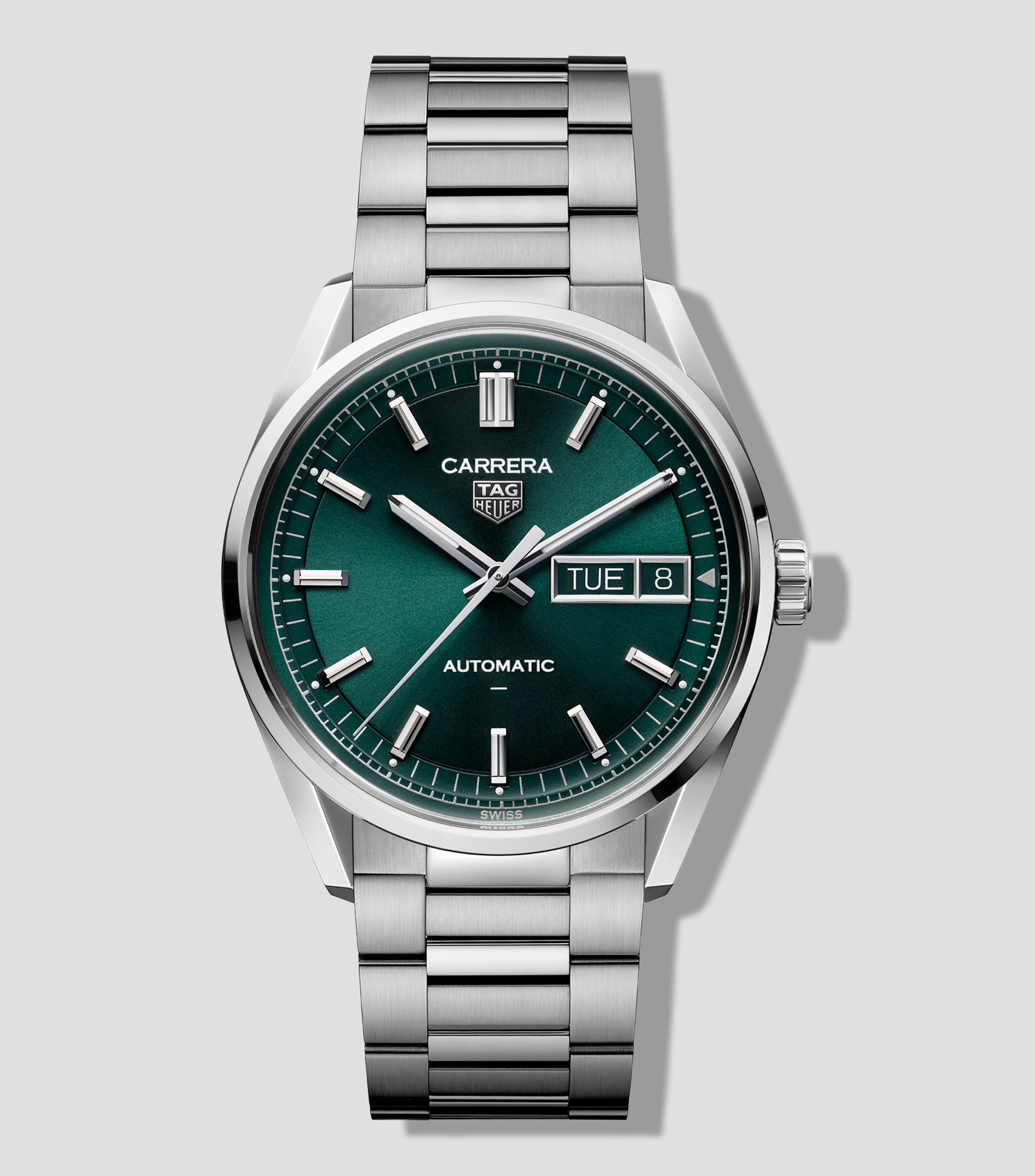 Reloj para Hombre Carrera Day-Date Casual Plateado