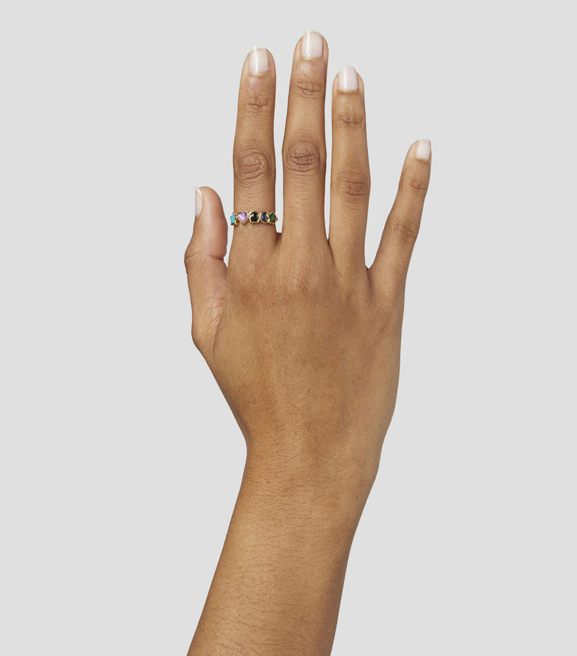 Anillo en Plata Glory con gemas Mujer Talla: 6