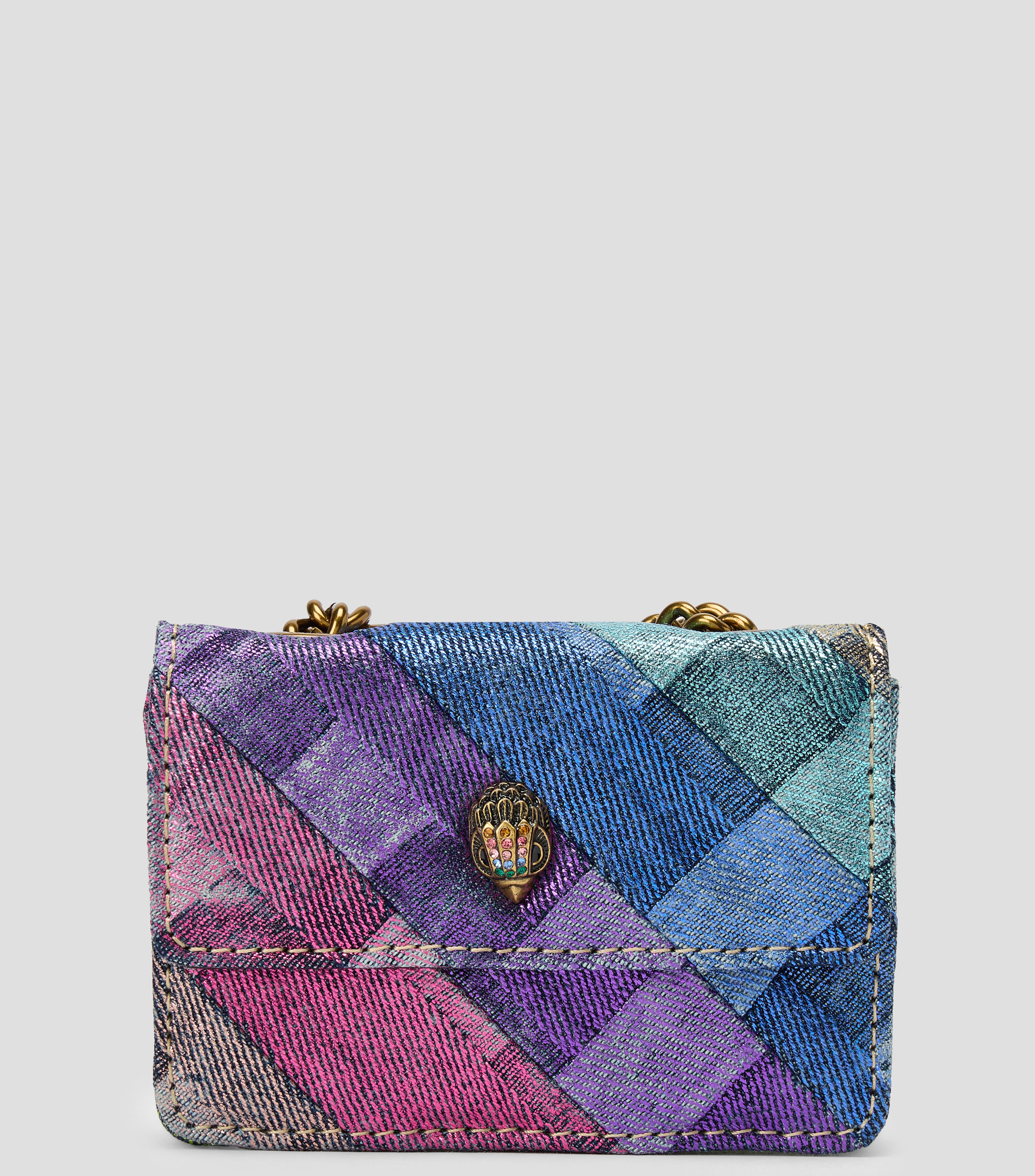Bolsa Crossbody Micro Kensington estampada Mujer