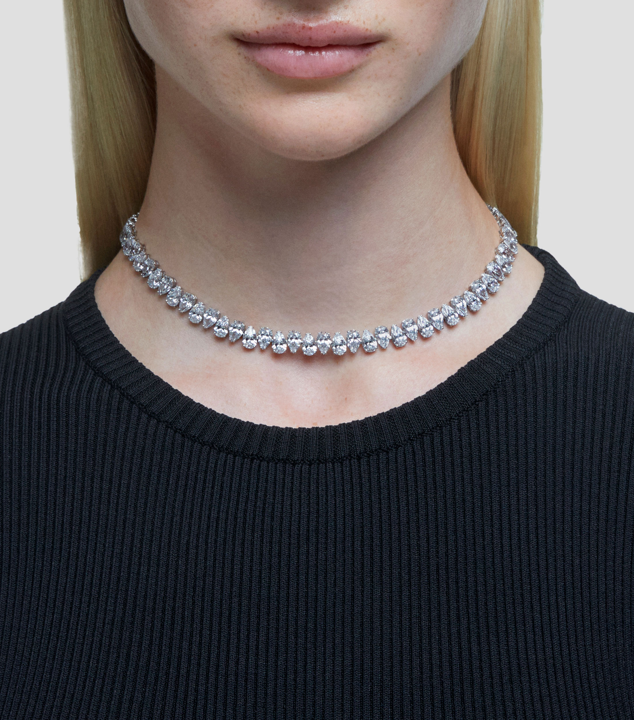Collar Matrix con zirconia Mujer