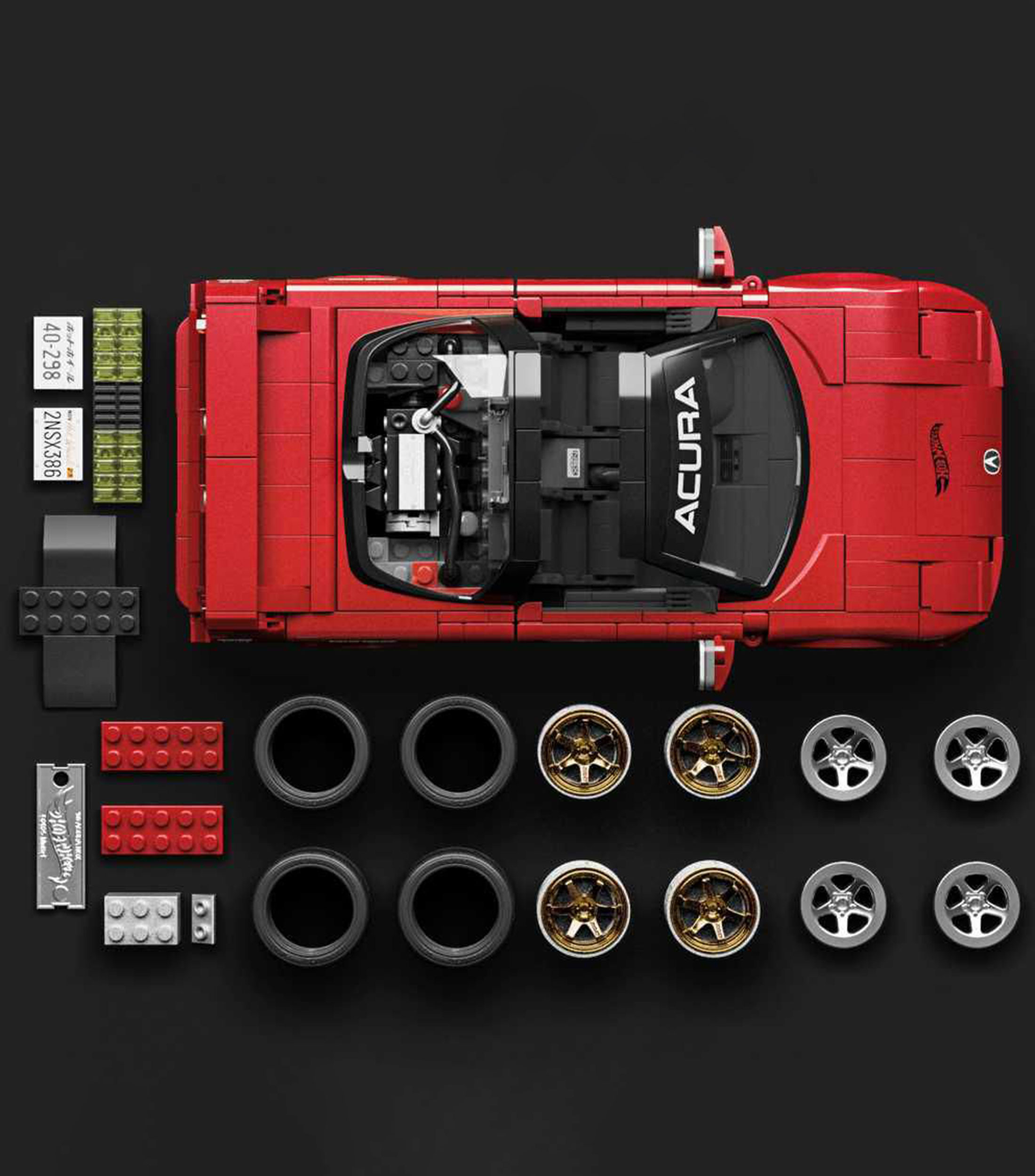 Hot Wheels Brick Shop Elite - '90 Acura NSX