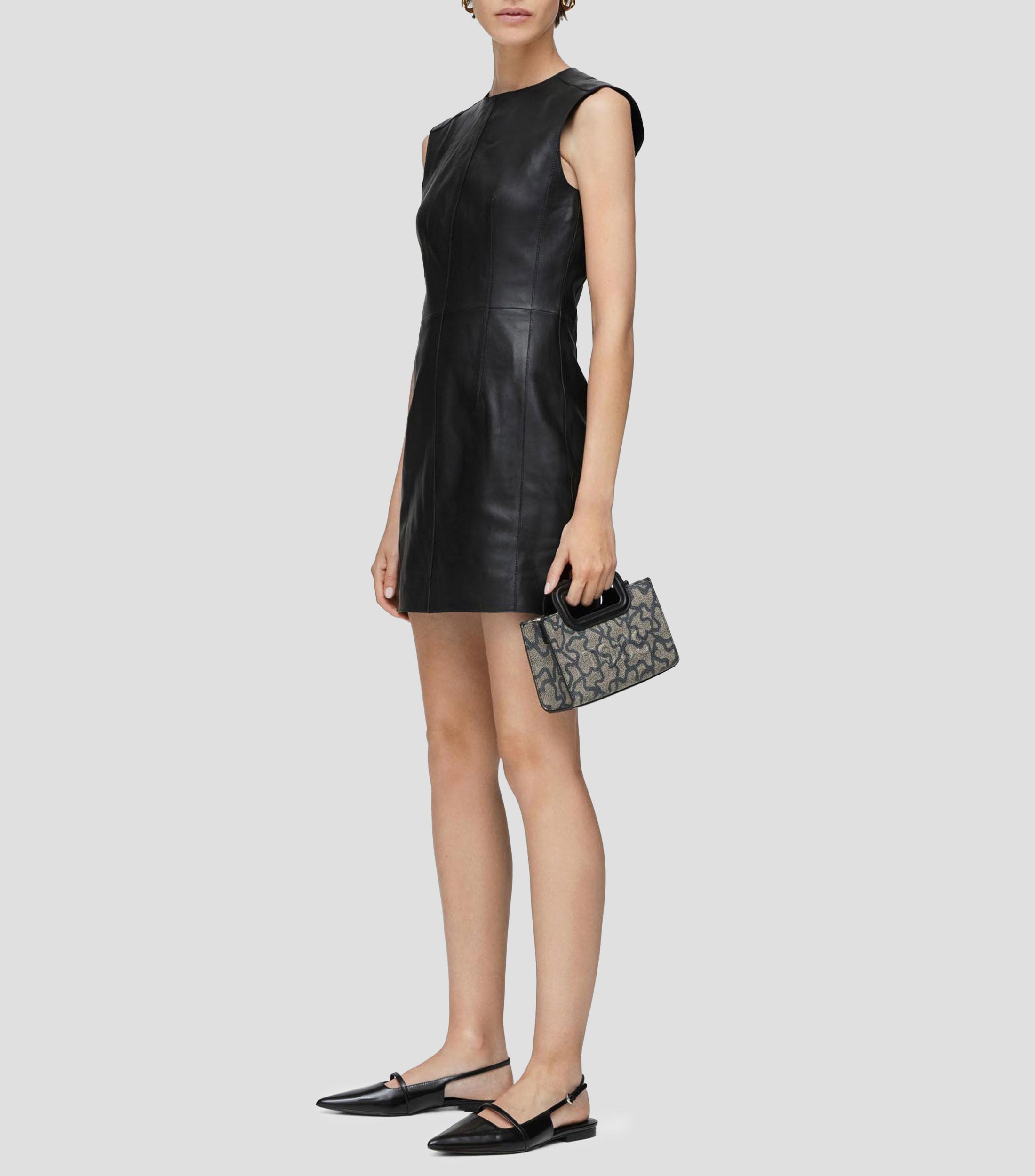 Bolso crossbody negra Kaos Icon monogram Mujer