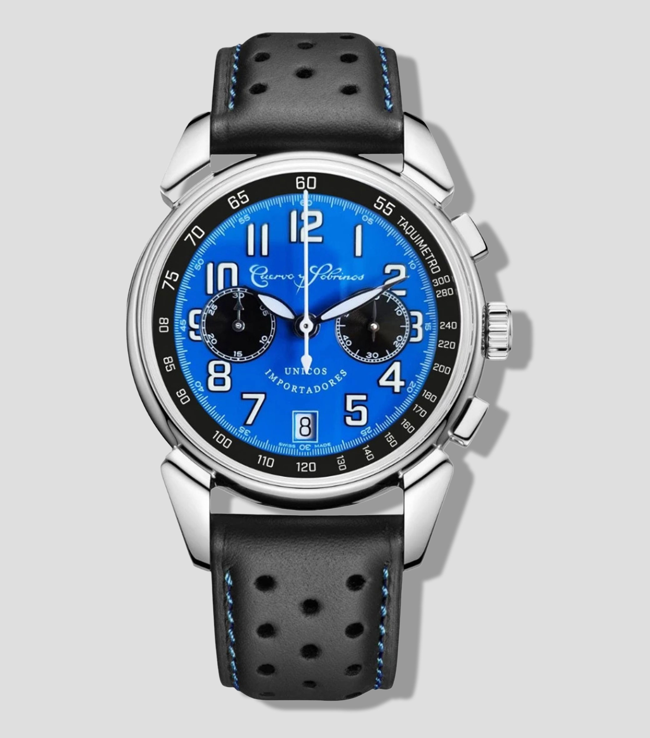 Reloj para Hombre Historiador Chronograph Classic casual, plateado