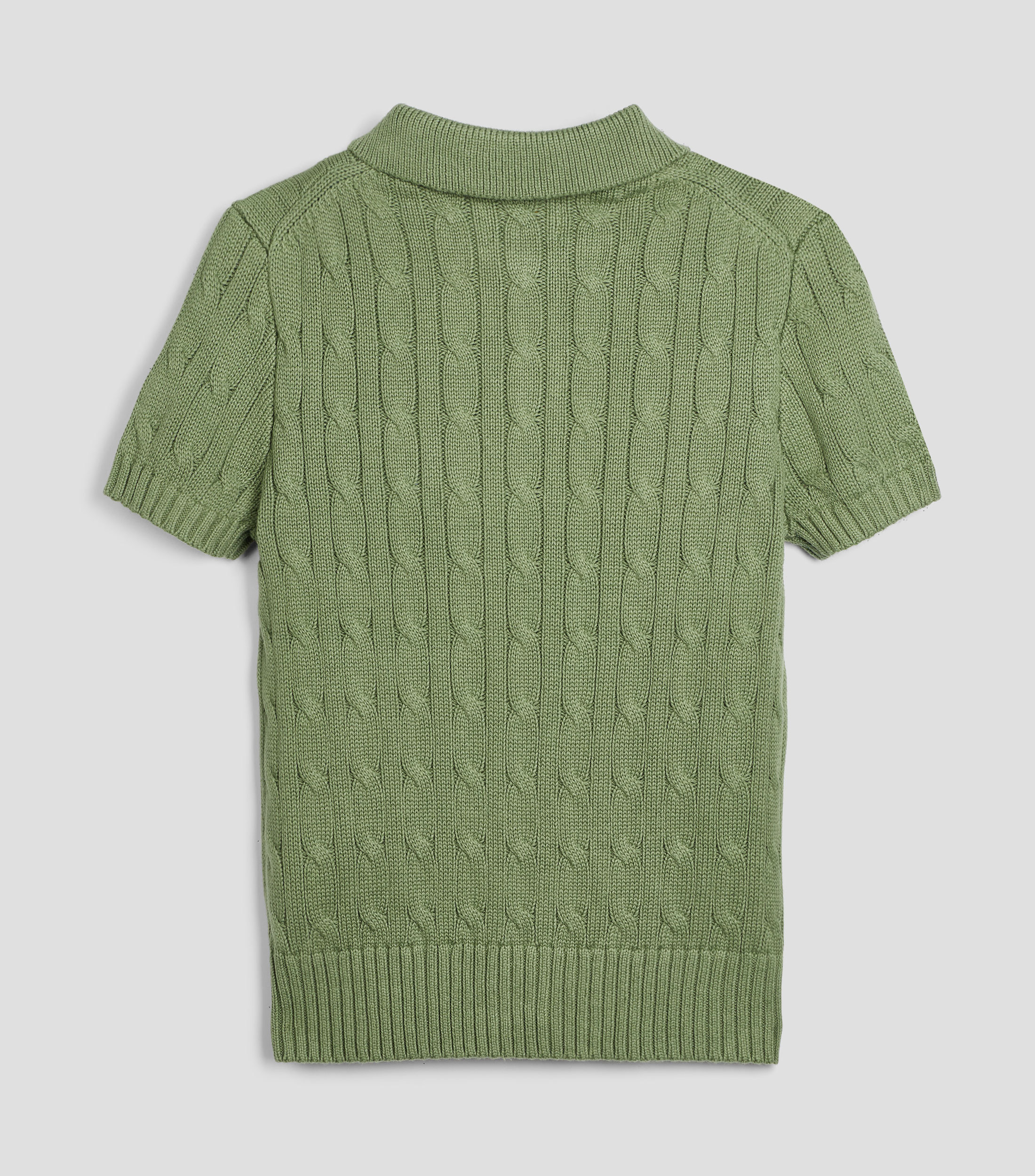 Playera tipo Polo manga corta liso Niño