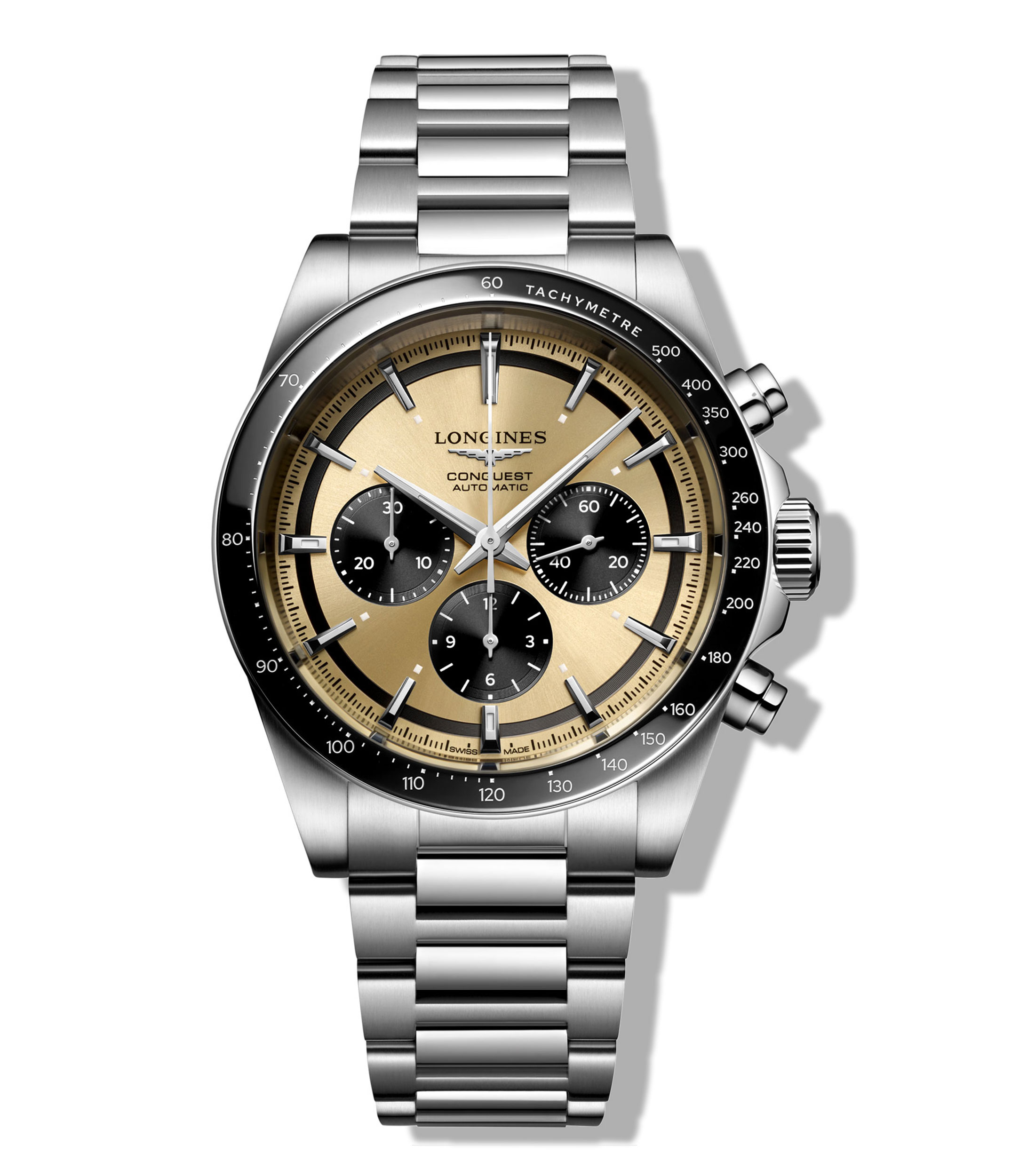 Reloj para Hombre Conquest casual, Plateado