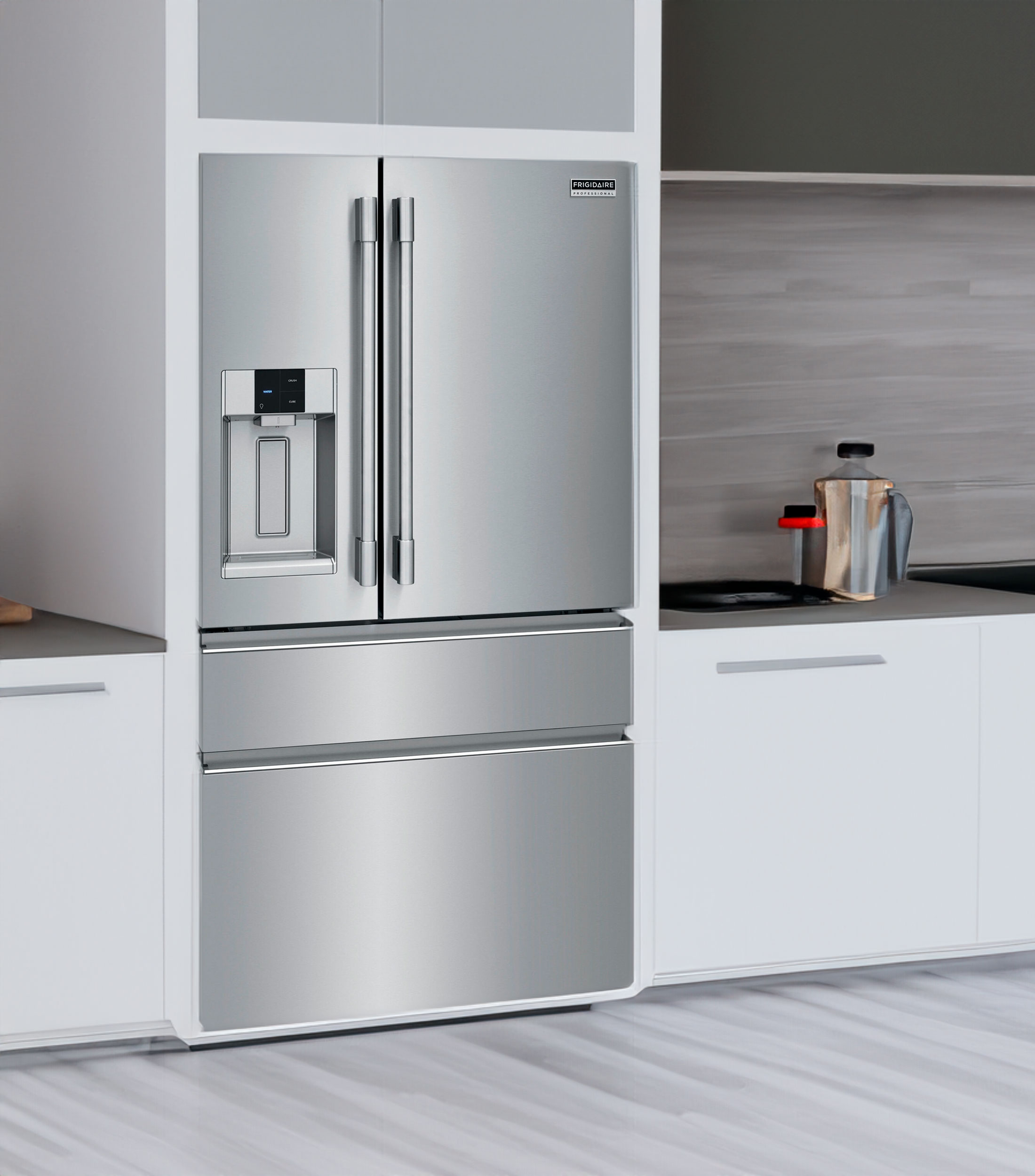 Refrigerador Professional Door in Door 4 Puertas, 22 p3 Acero Inoxidable