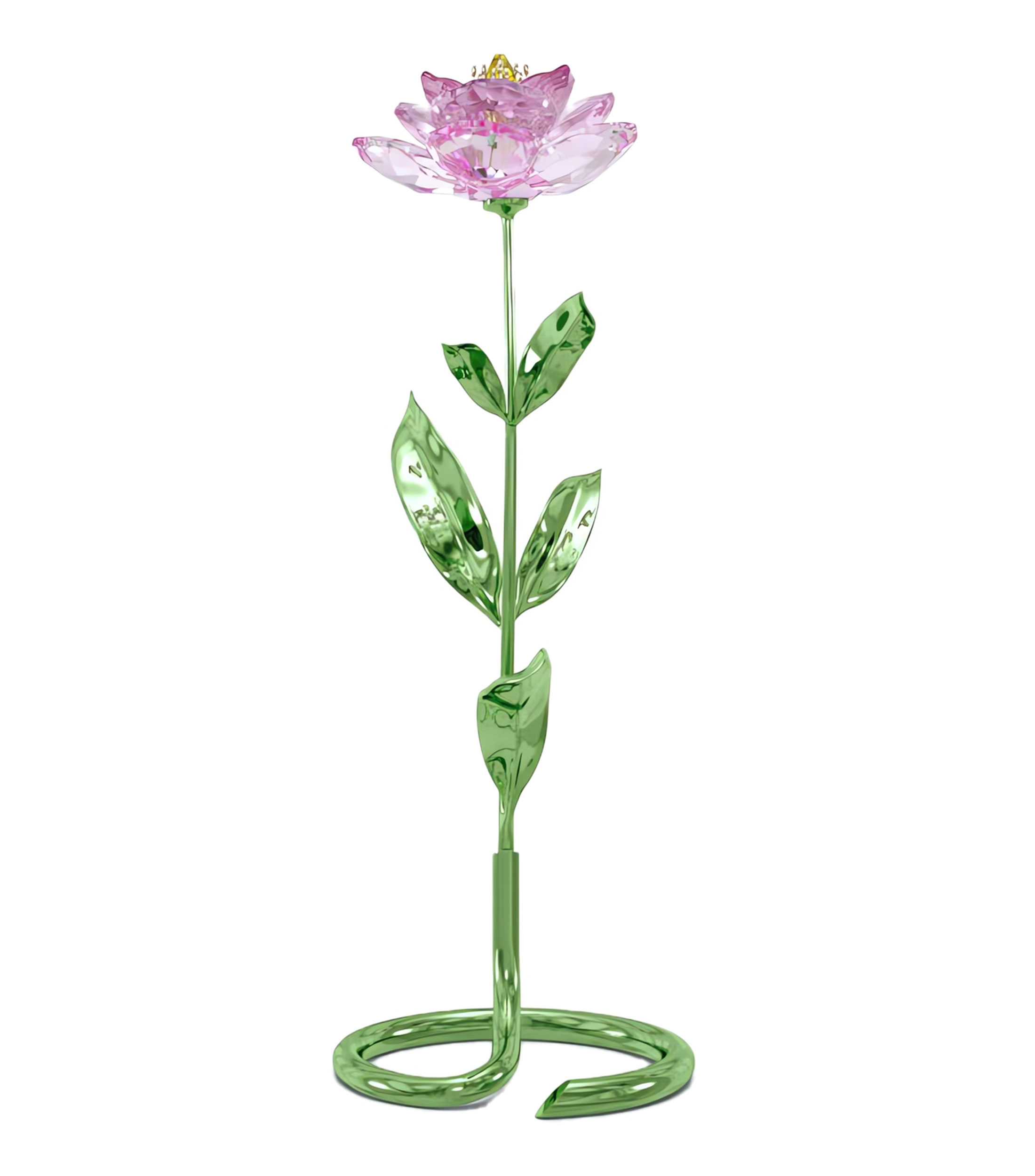Figura Florere Peony en cristal