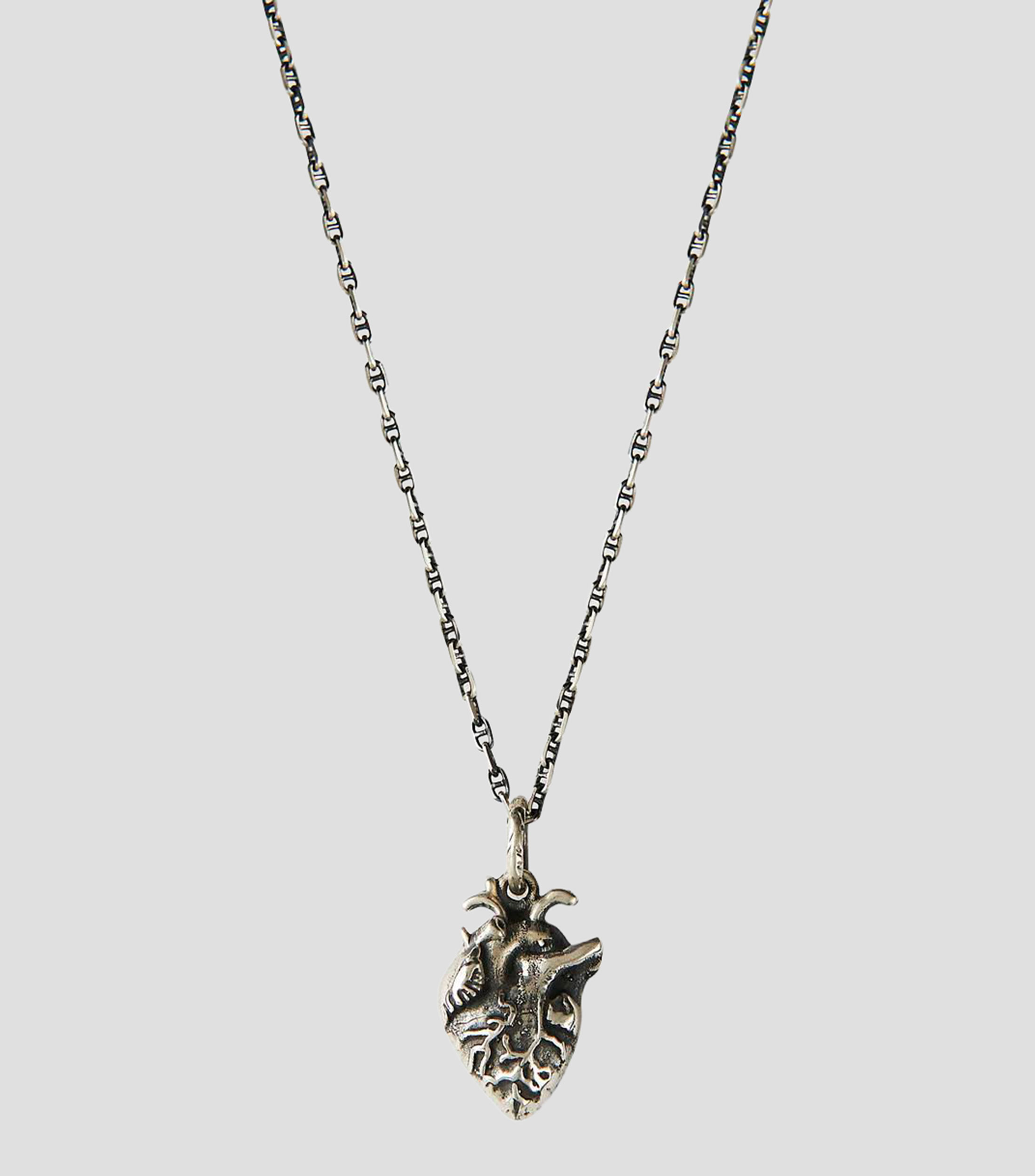 Collar Corazón en plata .925 Unisex