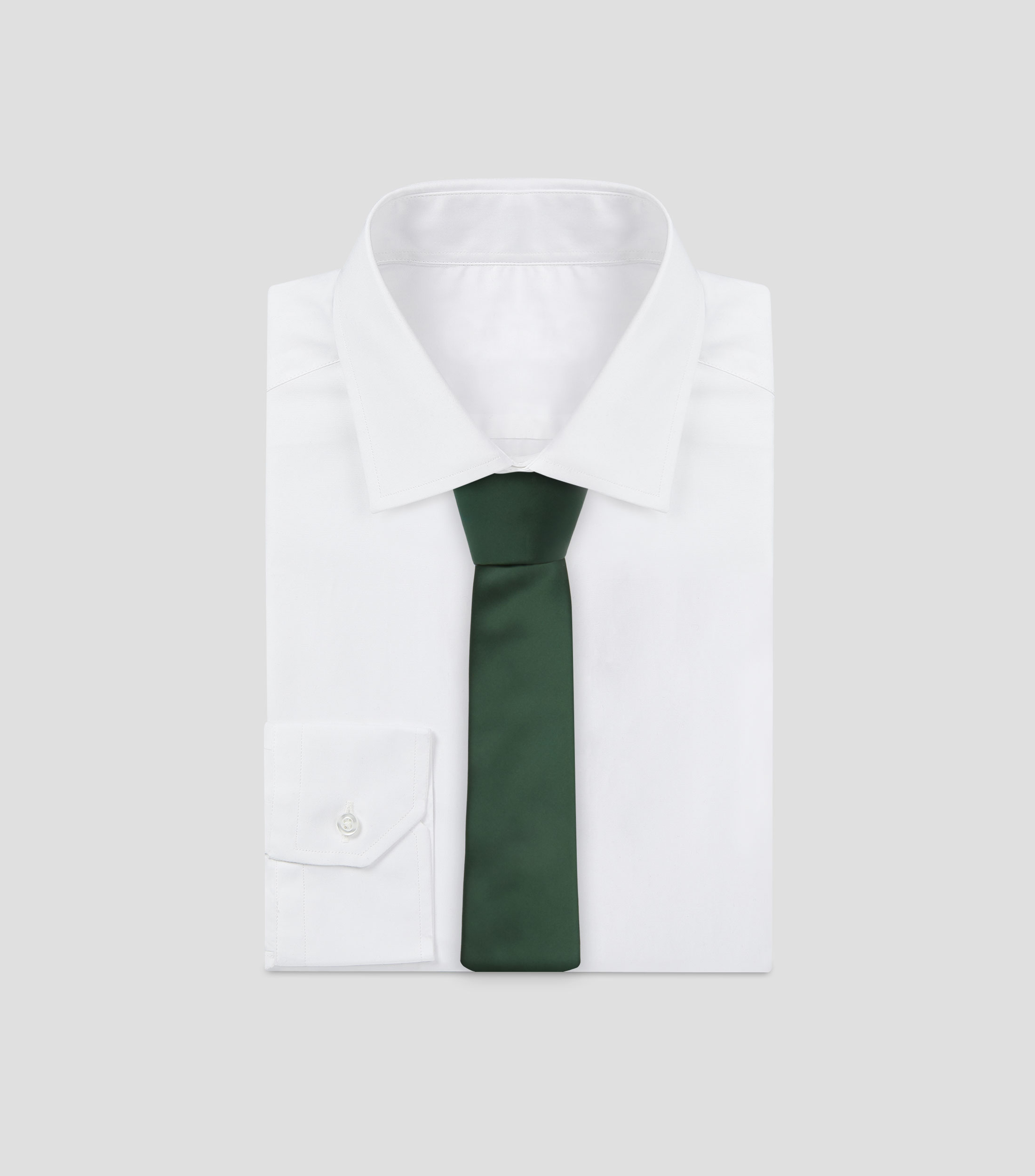 Corbata ancha lisa