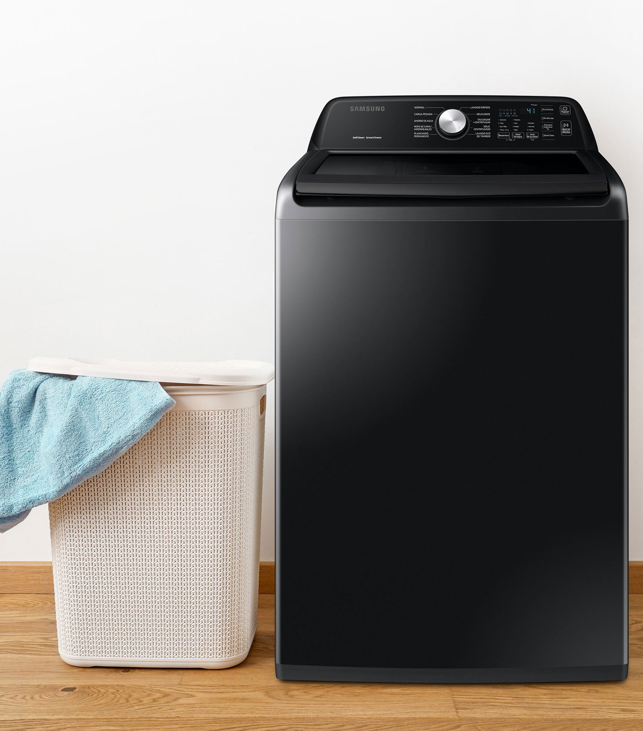 Lavadora Automática 21 Kg Con Agitador Carga Superior