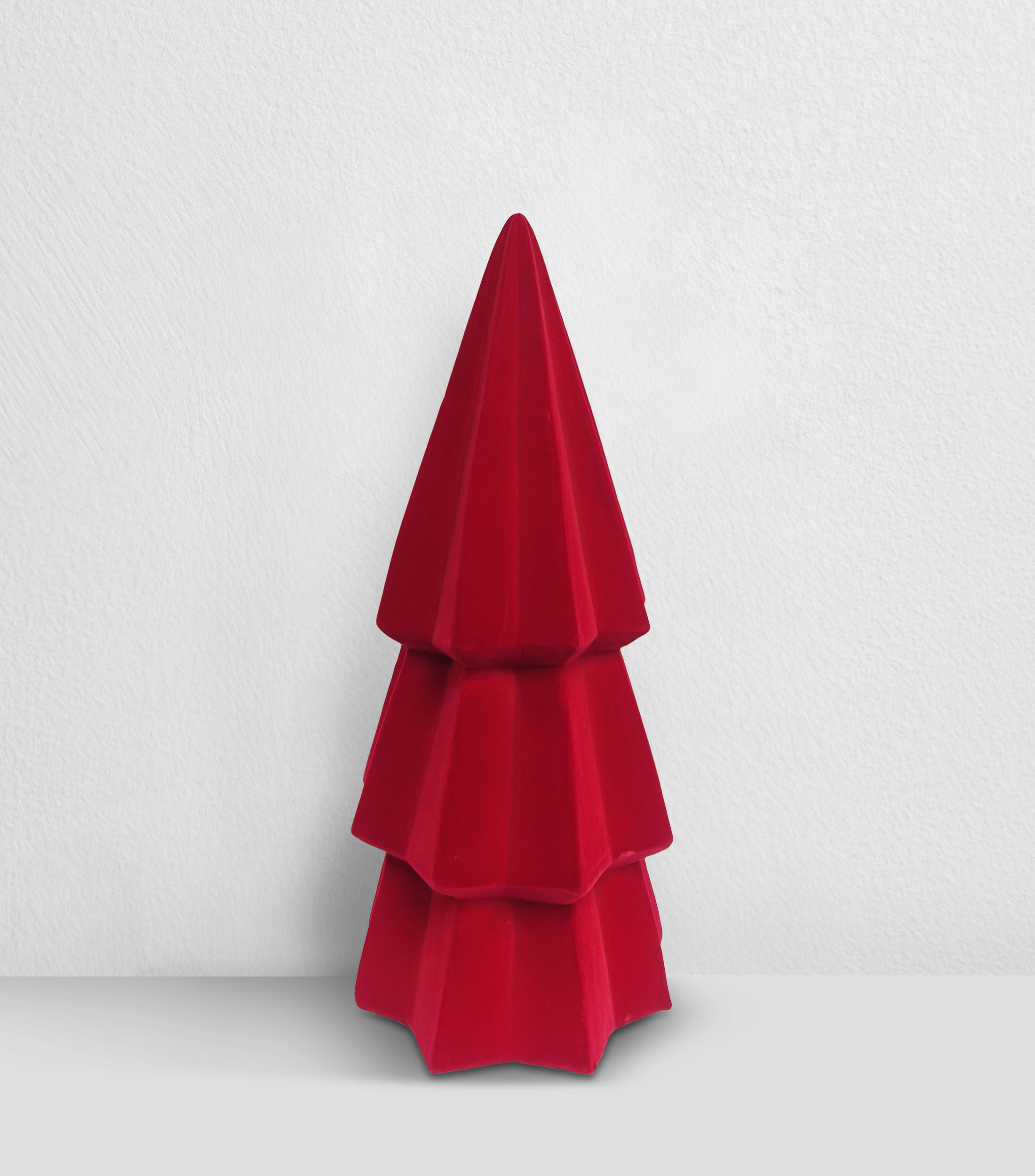 Figura Decorativa Árbol de Navidad Chico en Poliresina