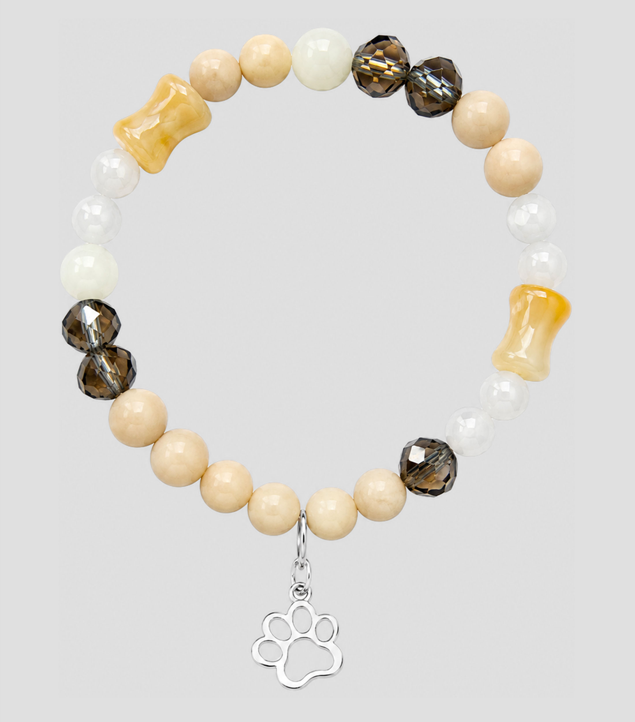Pulsera en Plata .925 con cuentas Mujer