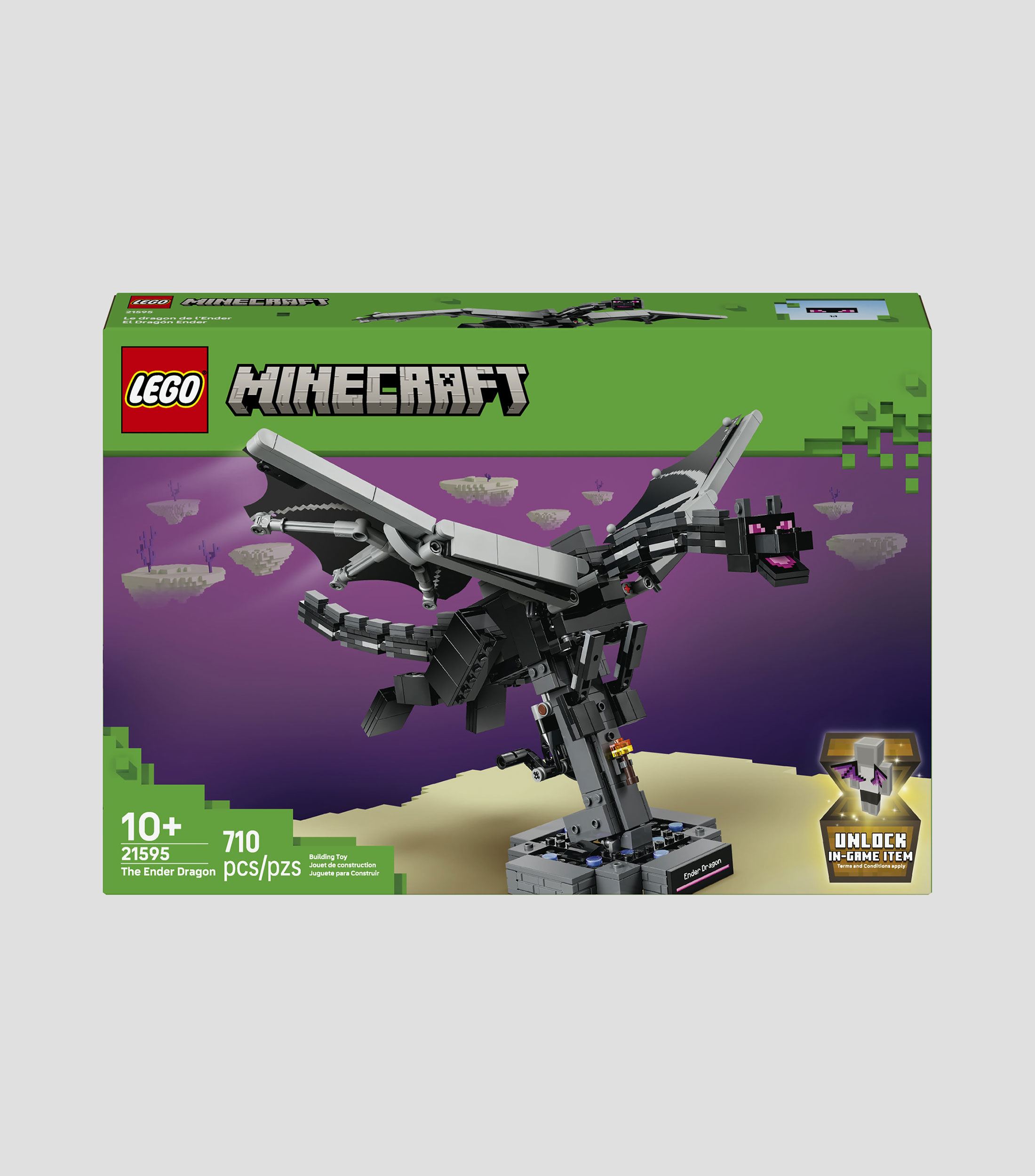 Lego Minecraft El Dragón Ender 21595
