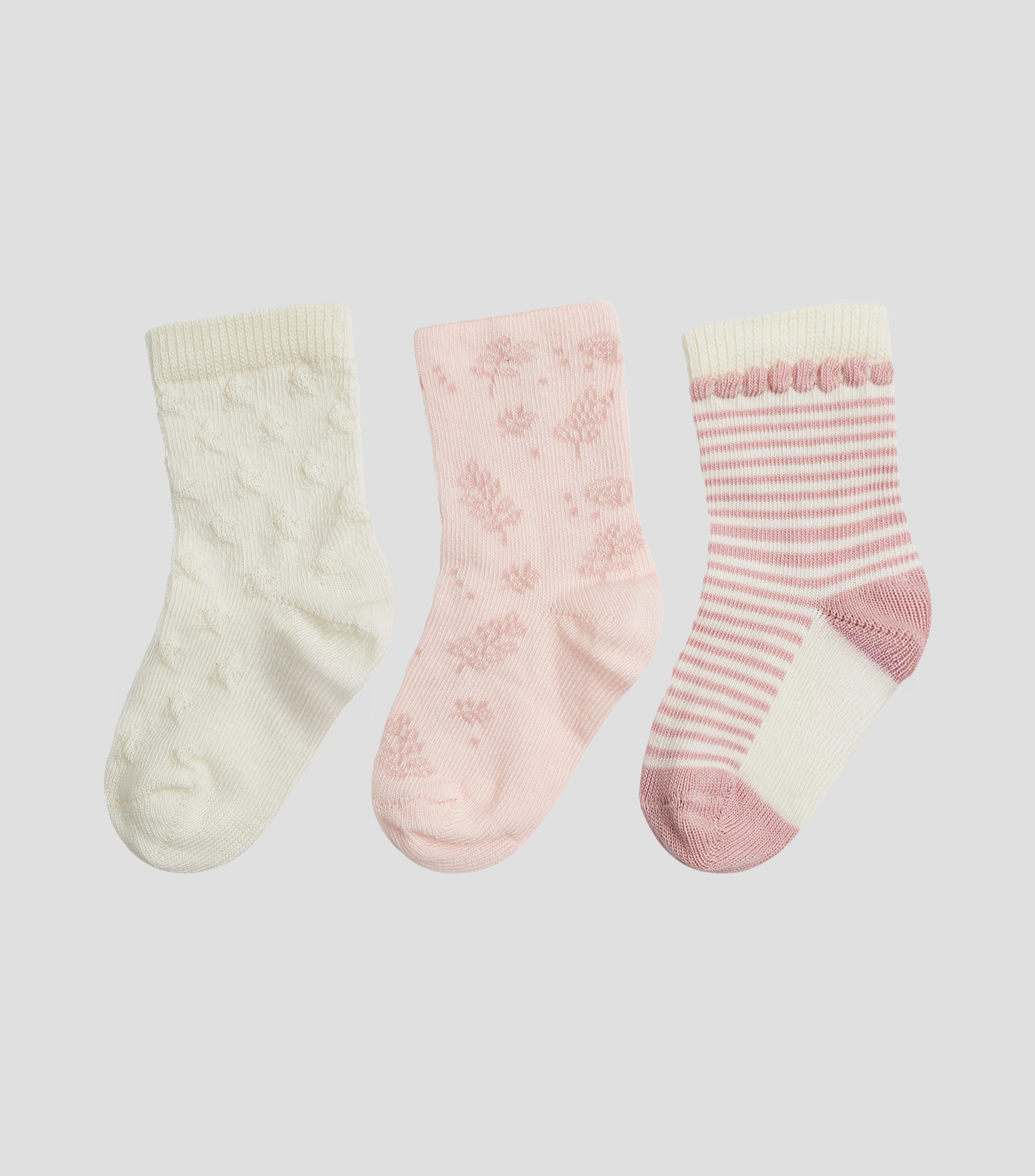Set 3 Calcetines Brais Bebé