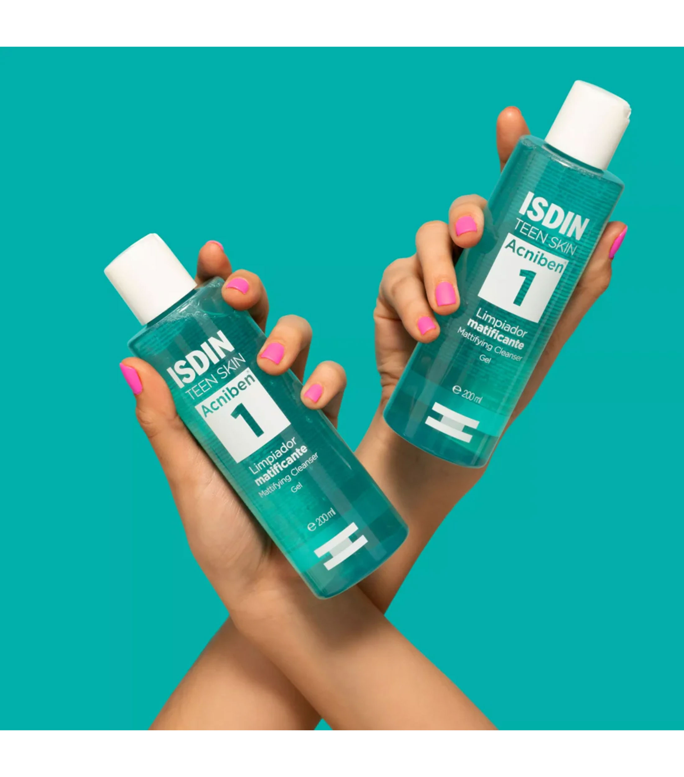 Gel limpiador matificante para el rostro Acniben 1, 200 ml