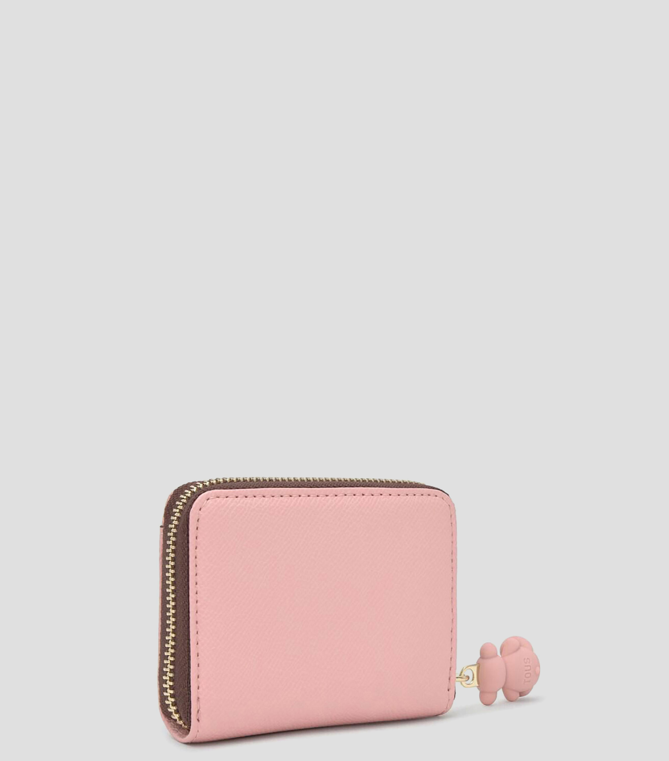 Monedero rosa en piel sintética Back to basics Mujer