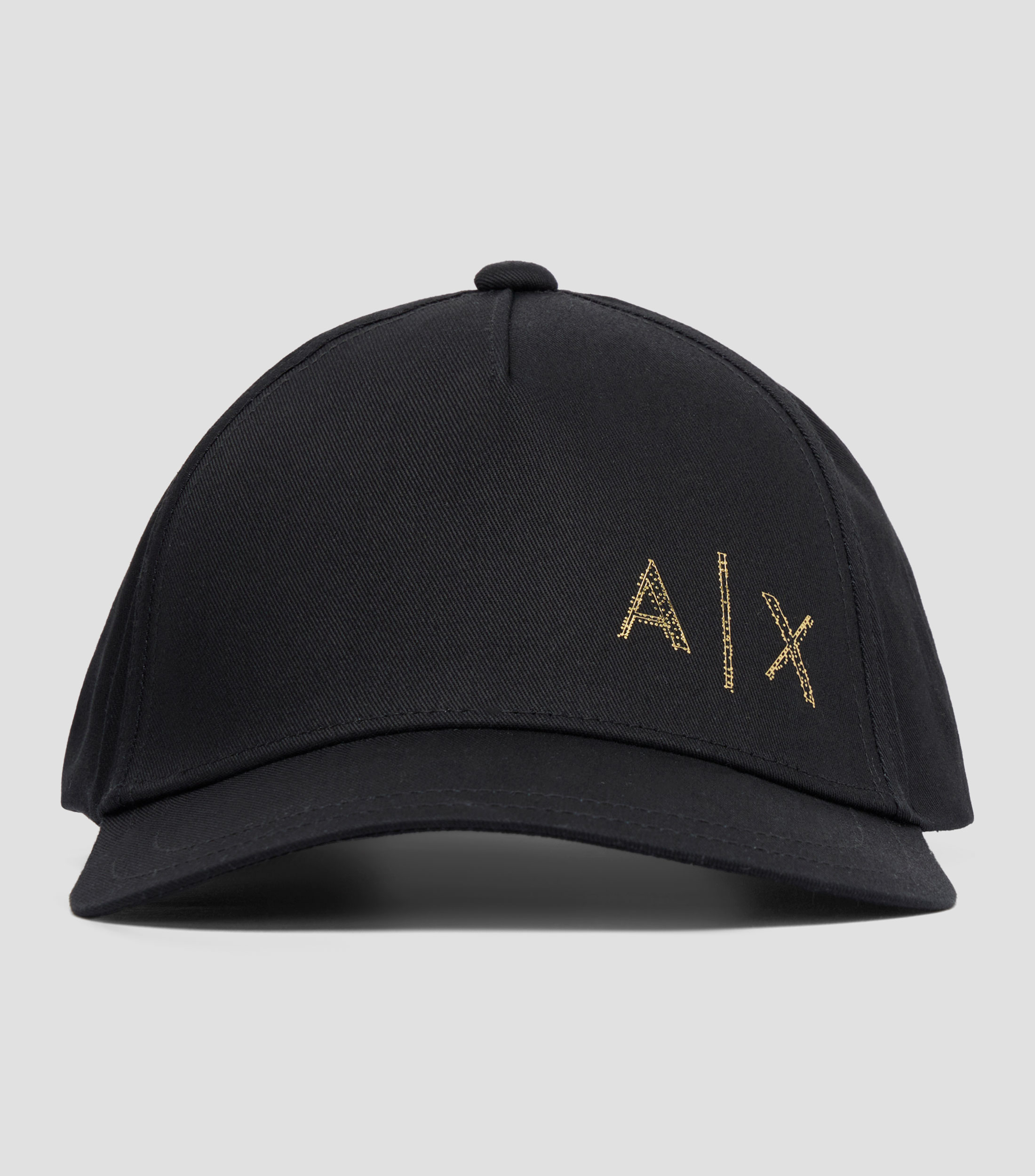 Gorra con monogram negra Hombre