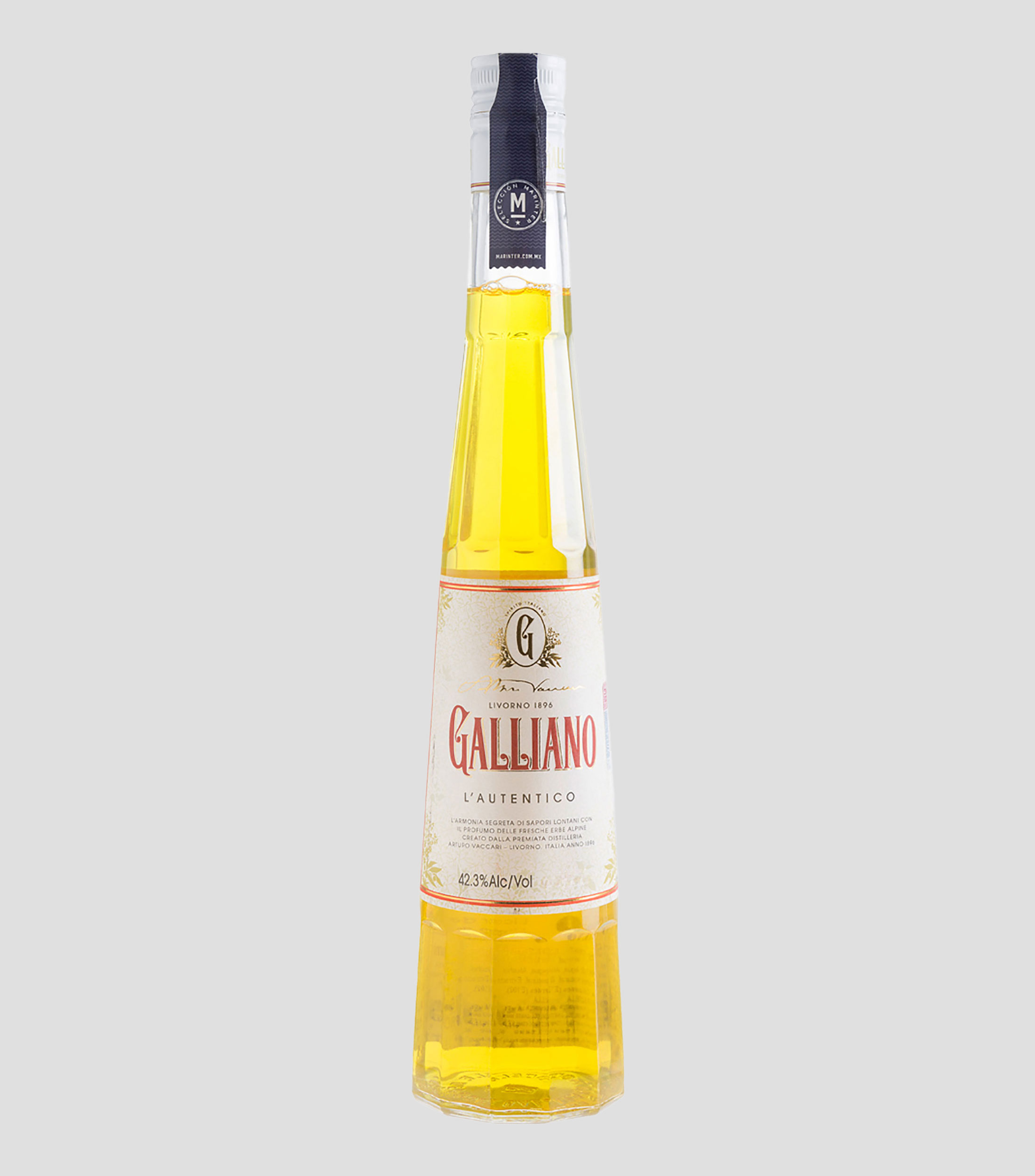 Licor de Hierbas Galliano Auténtico, 500 ml