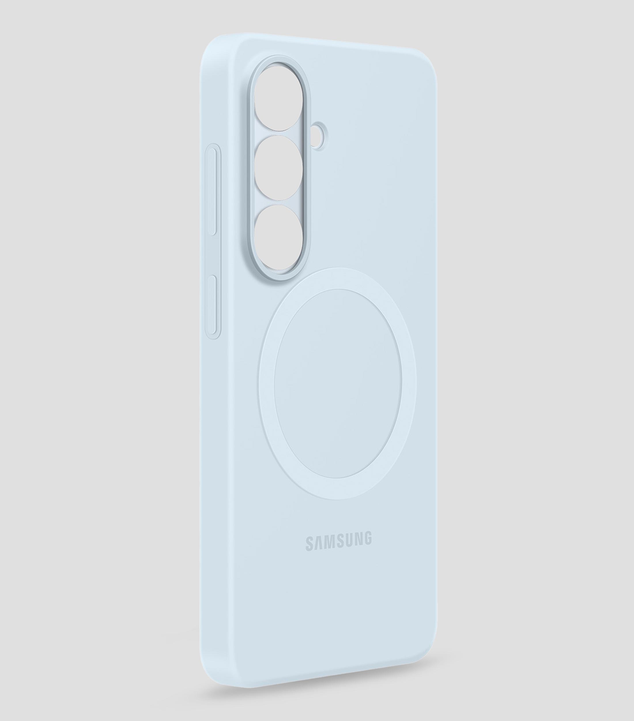 Funda Magnética Galaxy S26 azul claro lisa