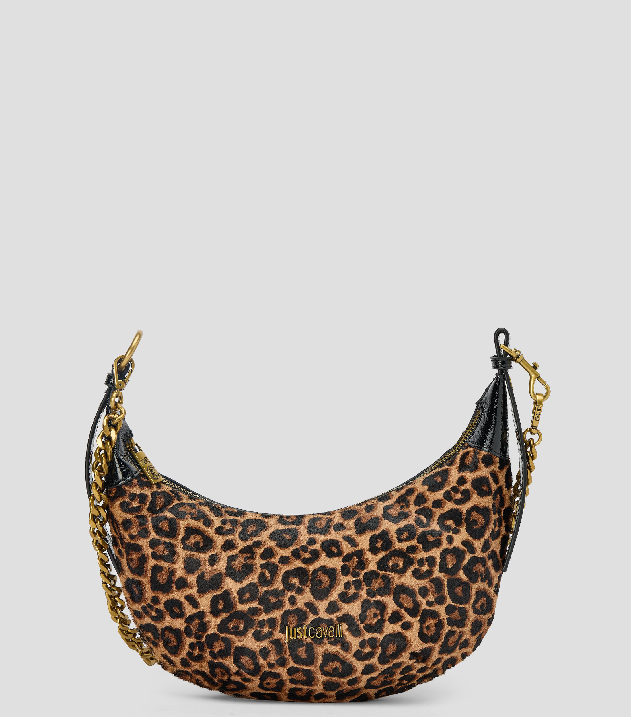 Bolsa shoulder Metal Fix en piel vacuna animalprint Mujer