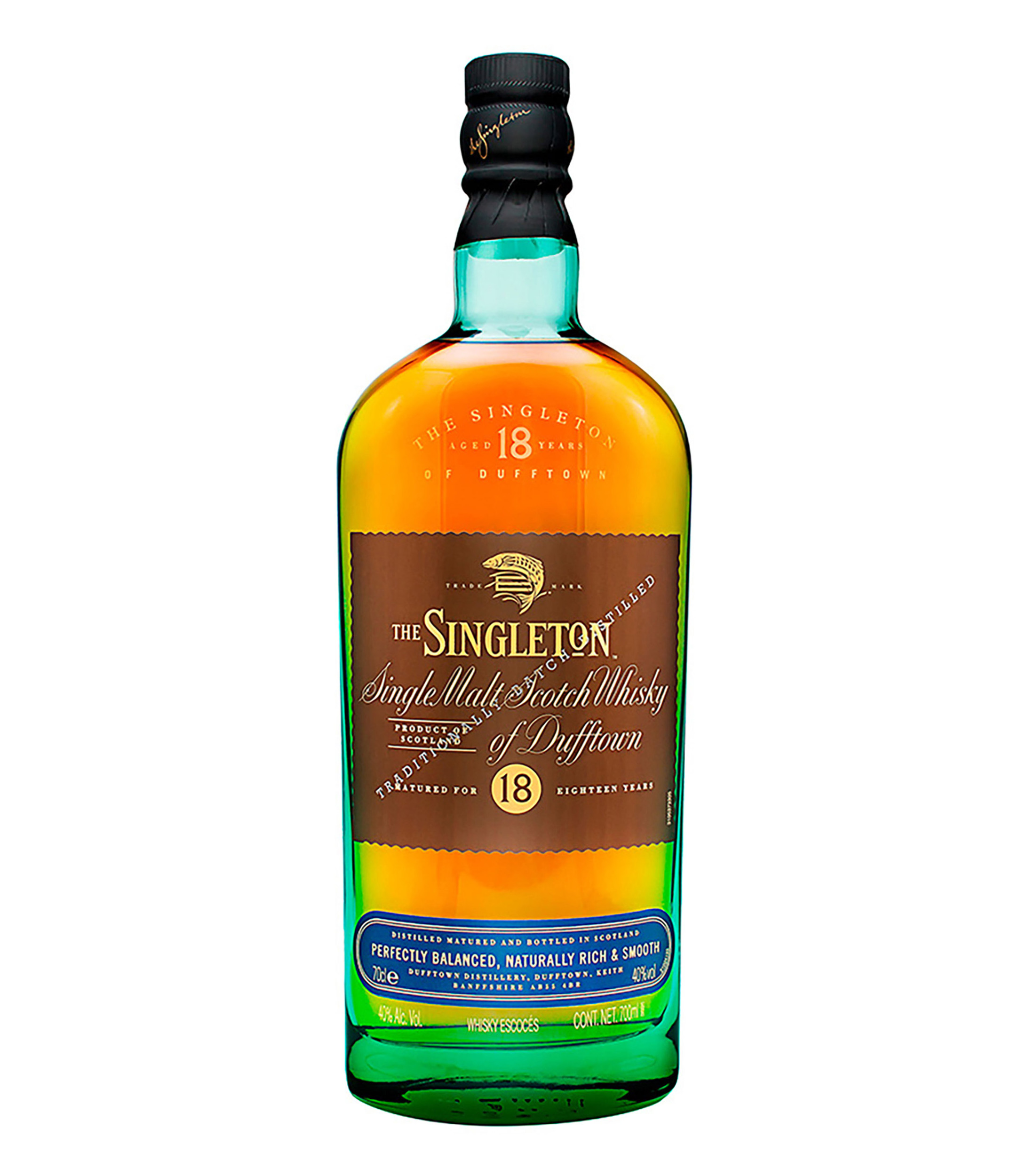 The Singleton Whisky Singleton of Dufftown 18 Años, 700 ml - El Palacio