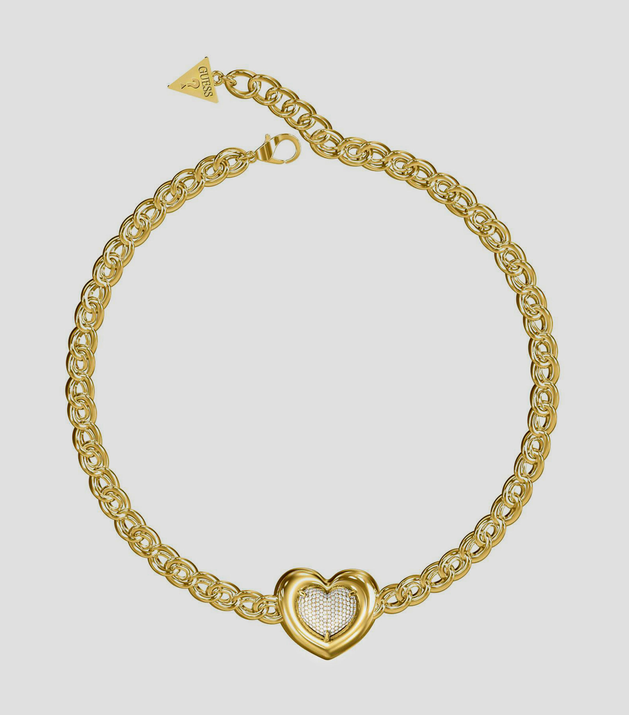 Collar Love con zirconias Mujer